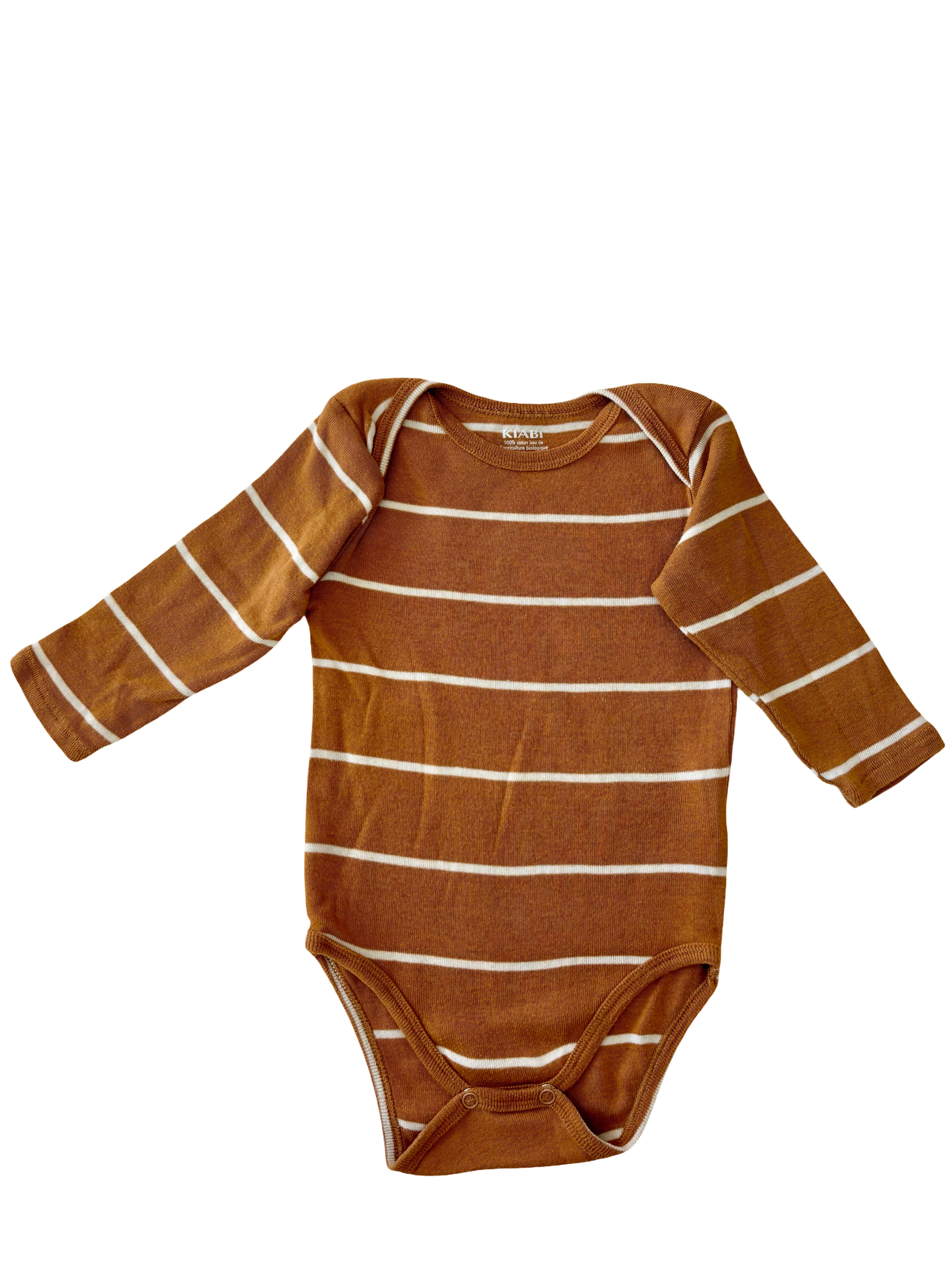 Bodie Marron Rayé - Kiabi - 9 mois
