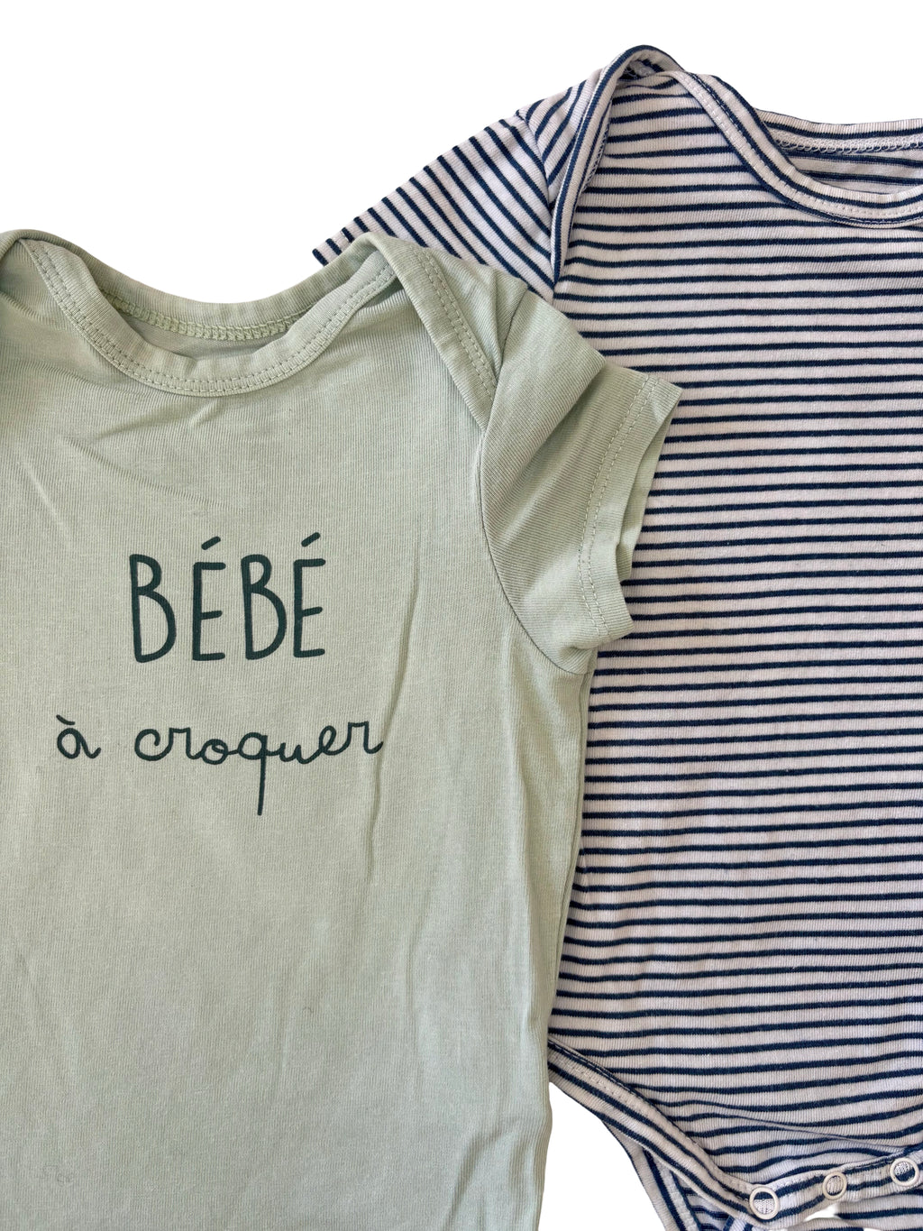 Lot Bodies Manches Courtes - Tape À l'Oeil - 9 mois