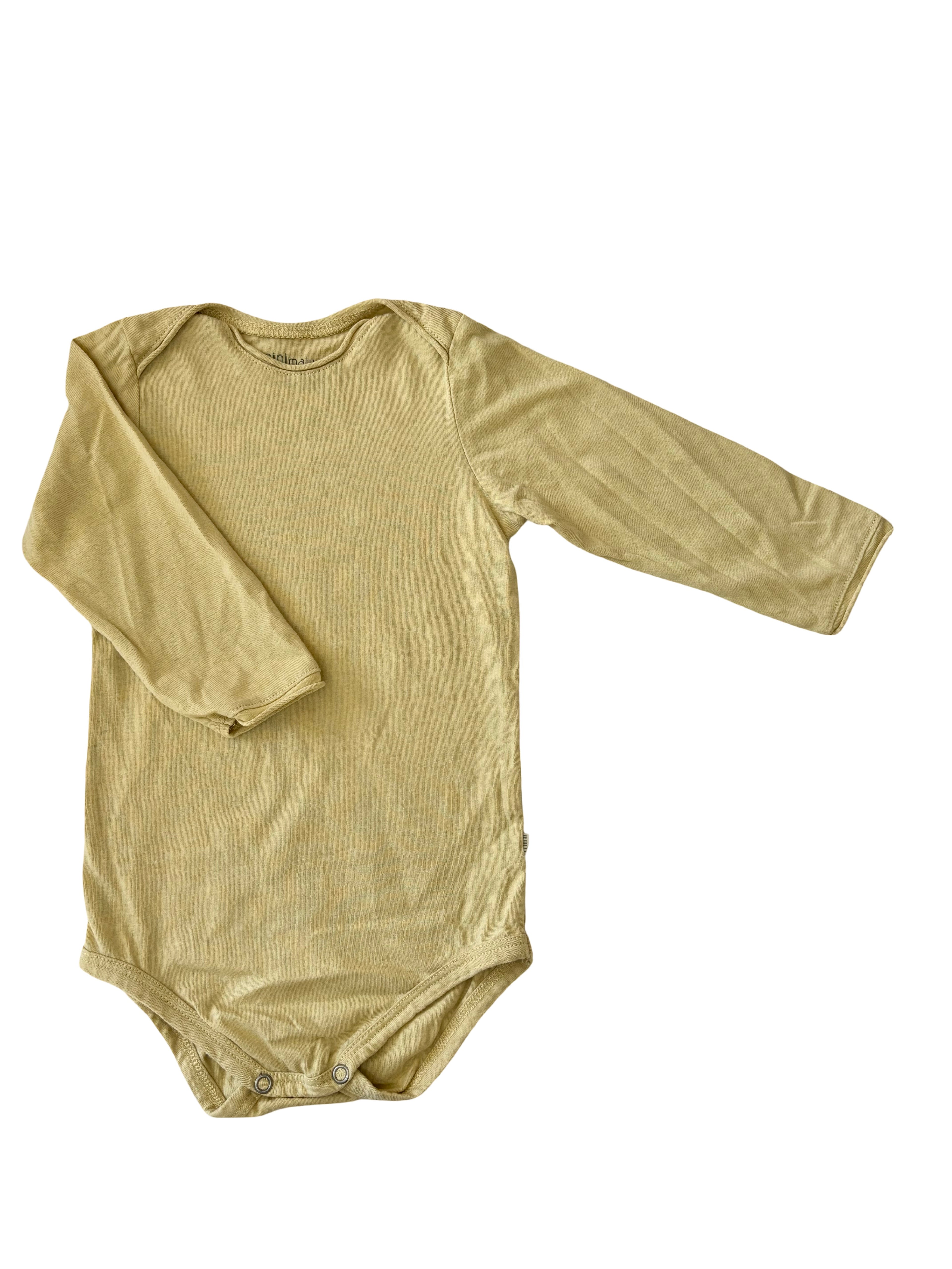 Bodie Jaune Manches Longues - Minimalisma - 9 mois