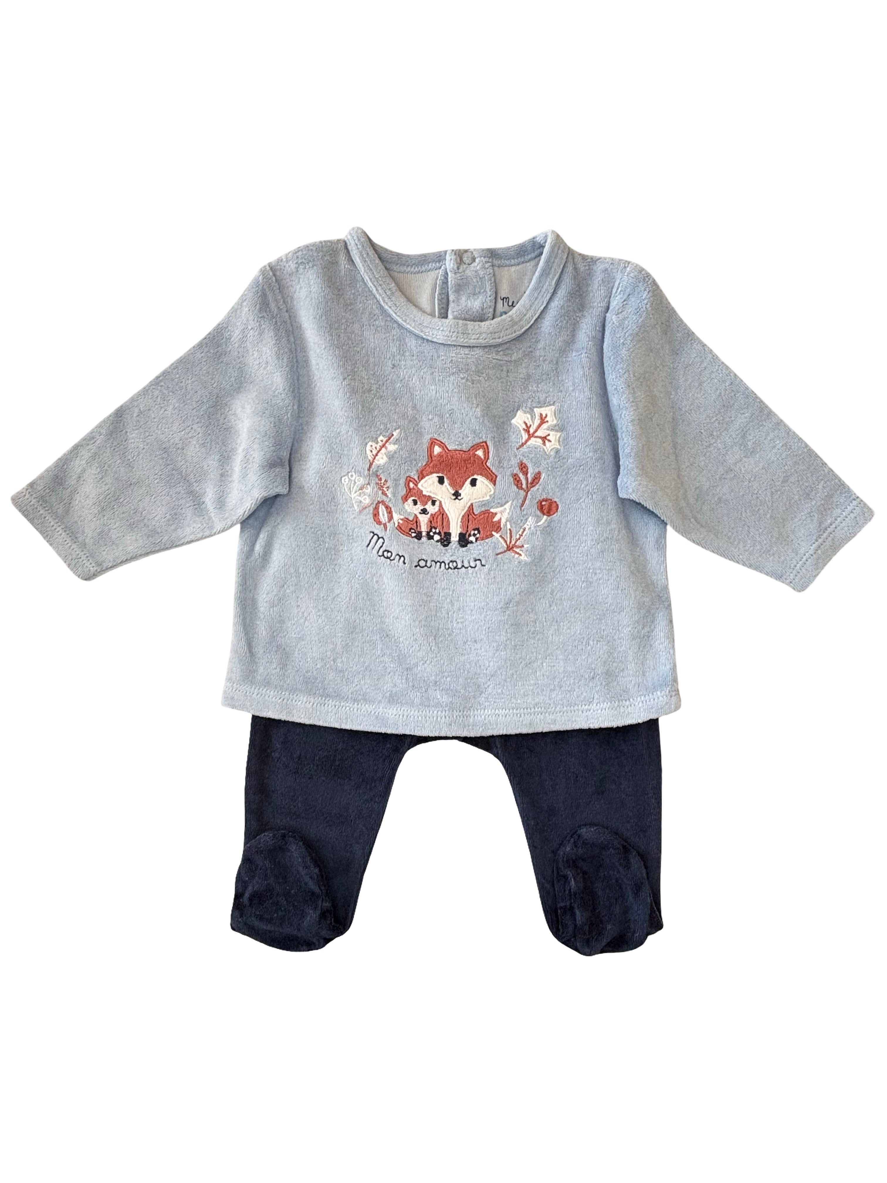 Pyjama Deux Pièces - Mes petits Cailloux - 6 mois