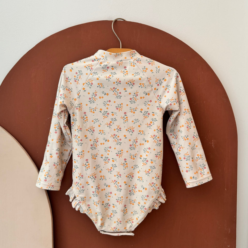 Maillot De Bain À Manches Longues - Kiabi - 24 mois