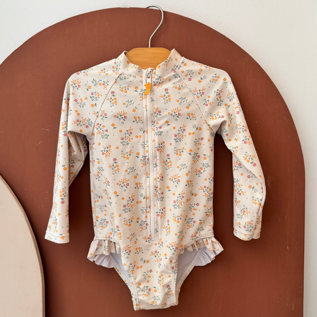 Maillot De Bain À Manches Longues - Kiabi - 24 mois