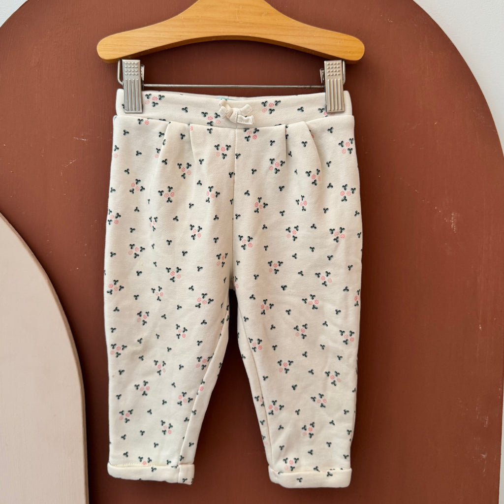 Pantalon Jogging À Motifs Pétales - Obaïbi - 12 mois