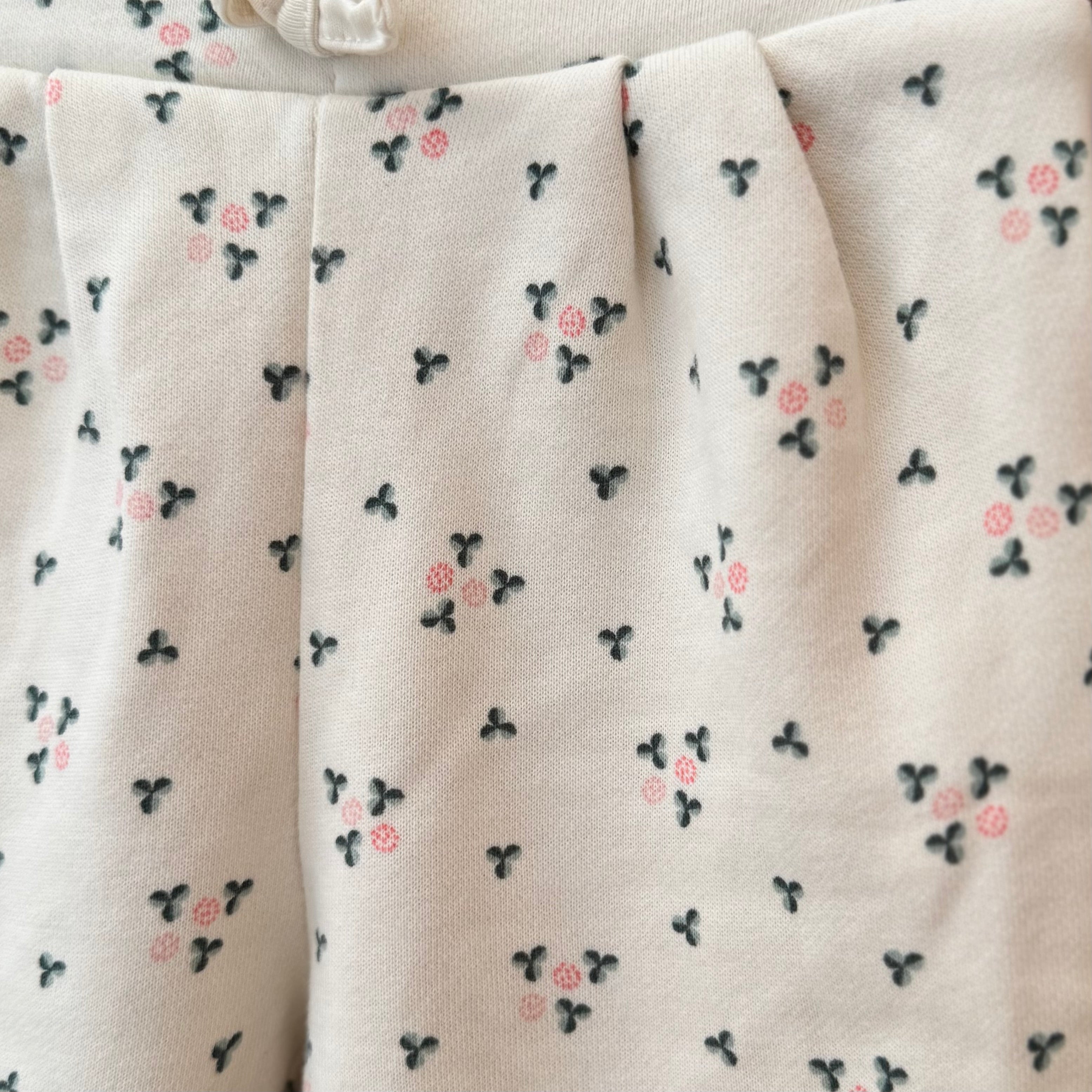 Pantalon Jogging À Motifs Pétales - Obaïbi - 12 mois
