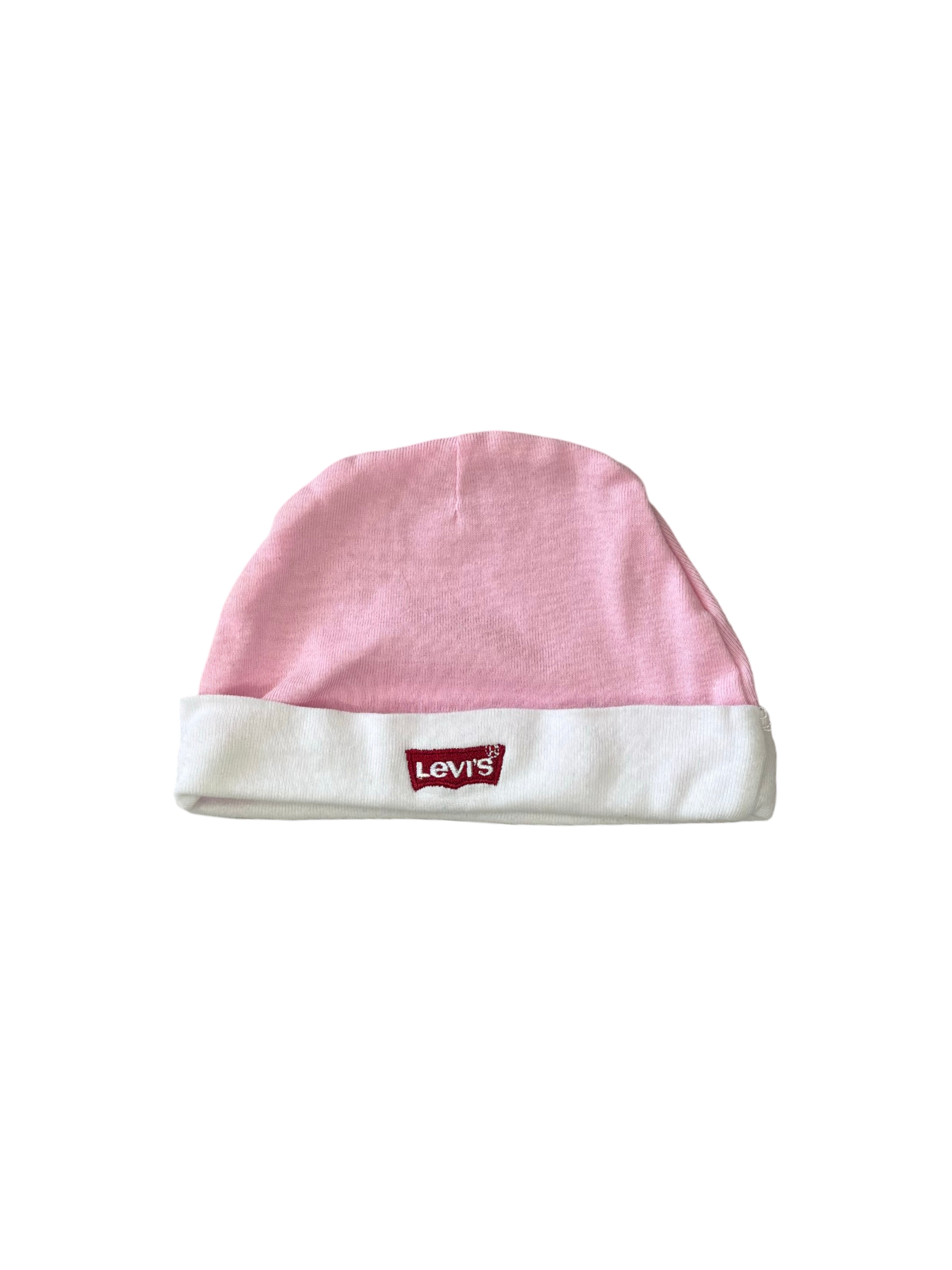 Bonnet Rose/Blanc - Levi's - 56 cm