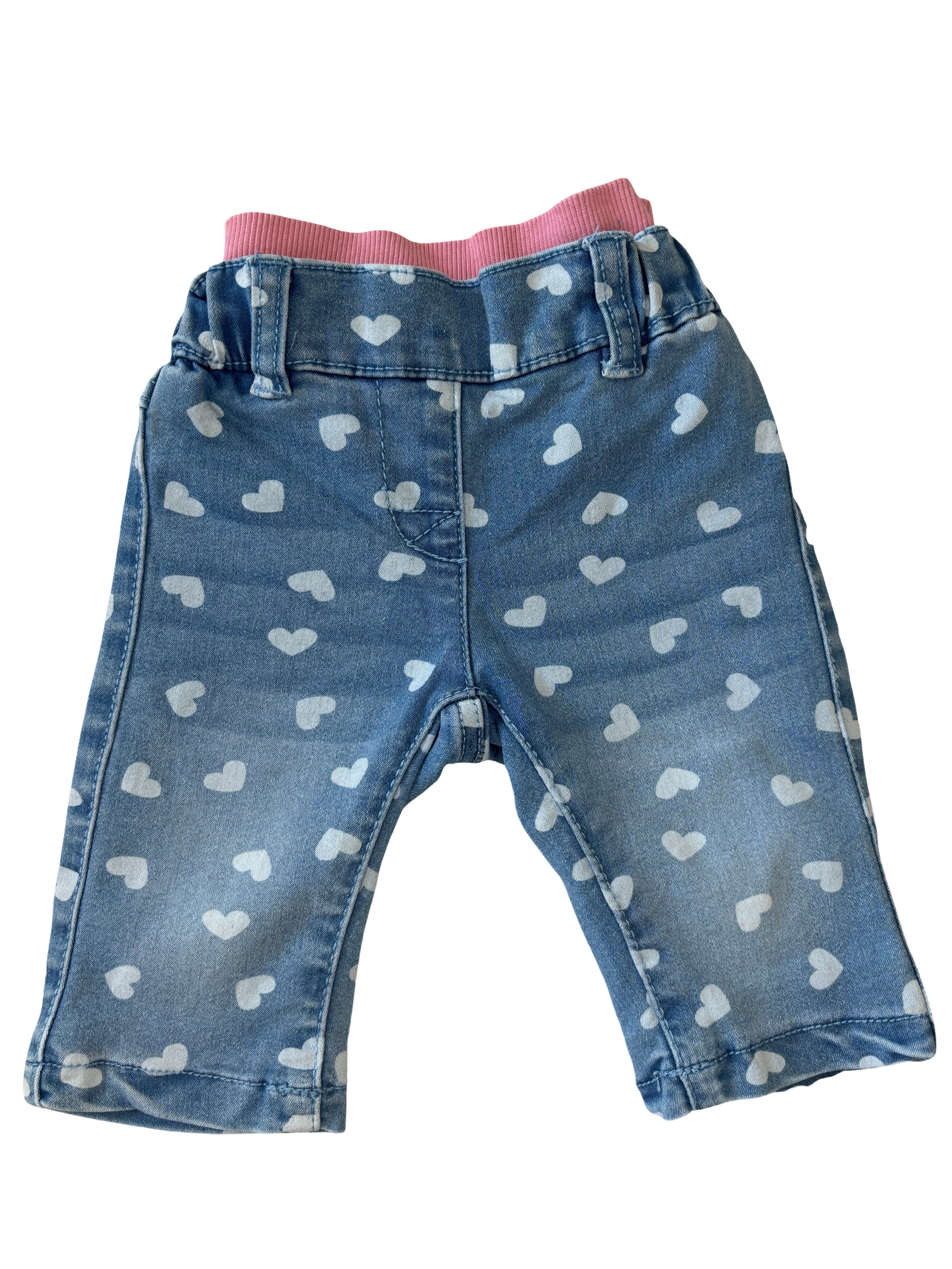 Jean Coeurs Blancs - Poco Piano - 3 mois