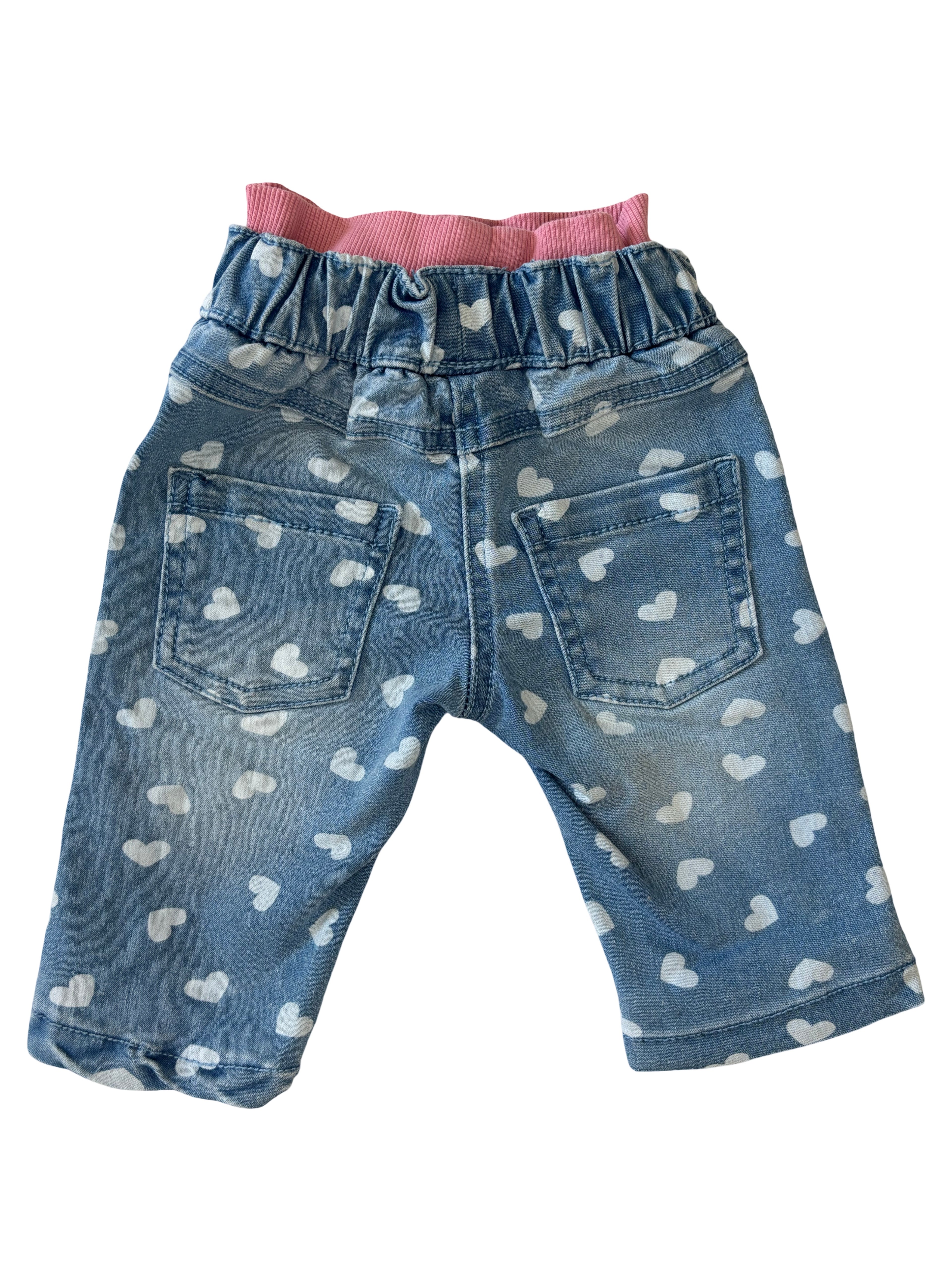 Jean Coeurs Blancs - Poco Piano - 3 mois