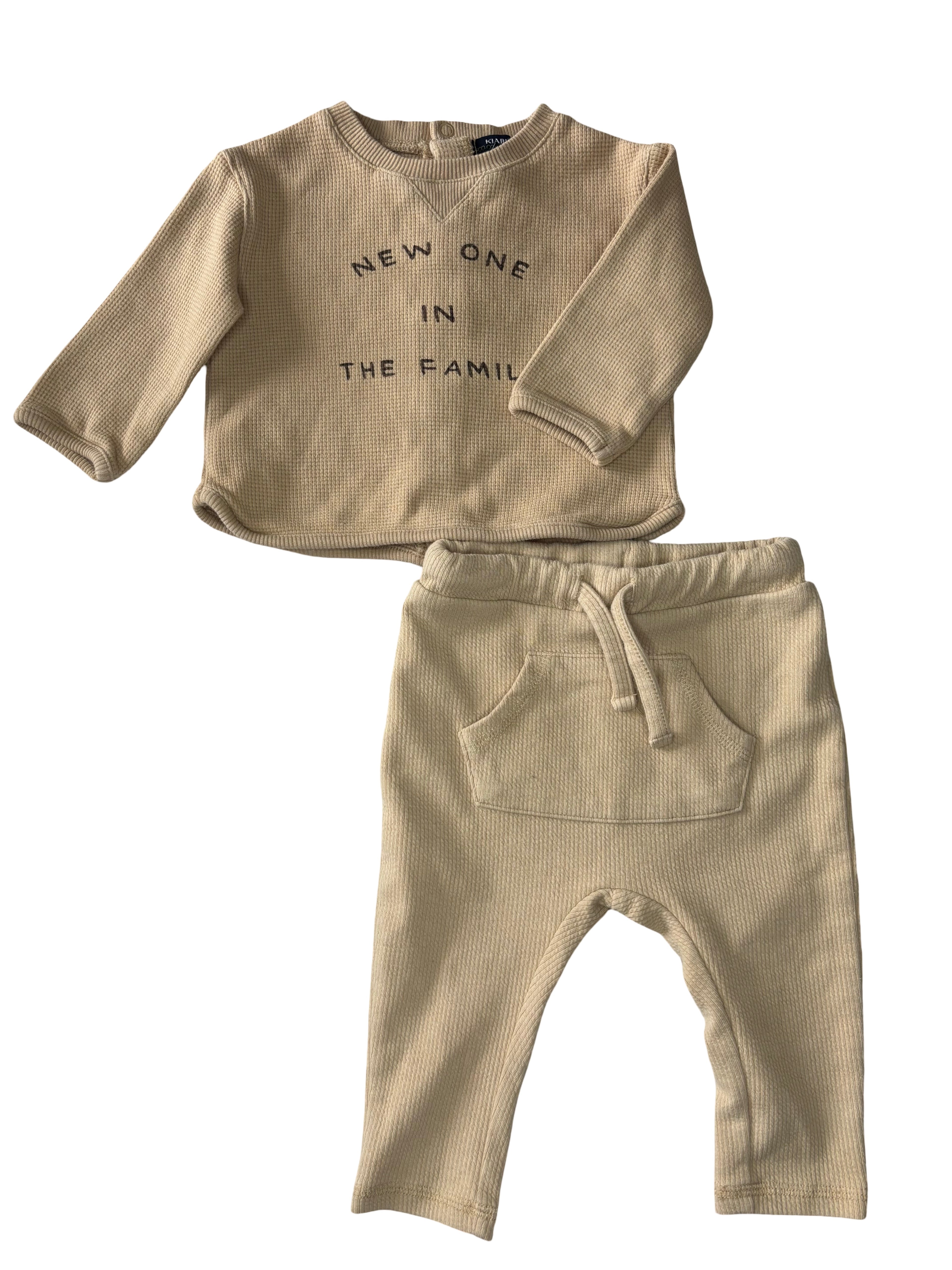 Ensemble "New One In The Family" - Kiabi - 6 mois