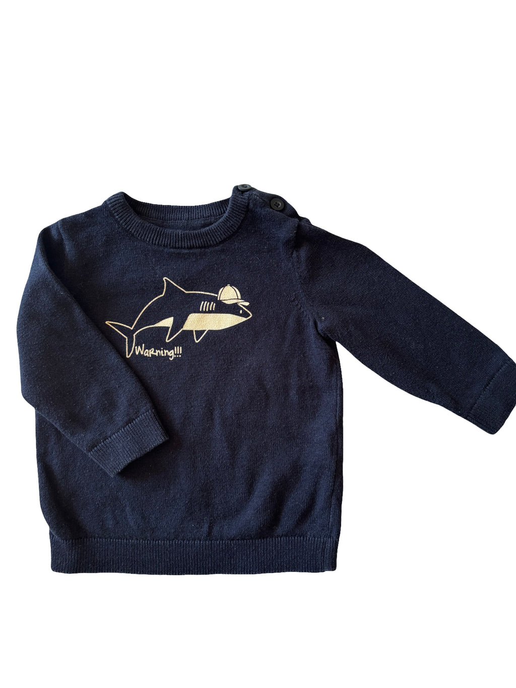 Pull Bleu Marine - Orchestra - 6 mois