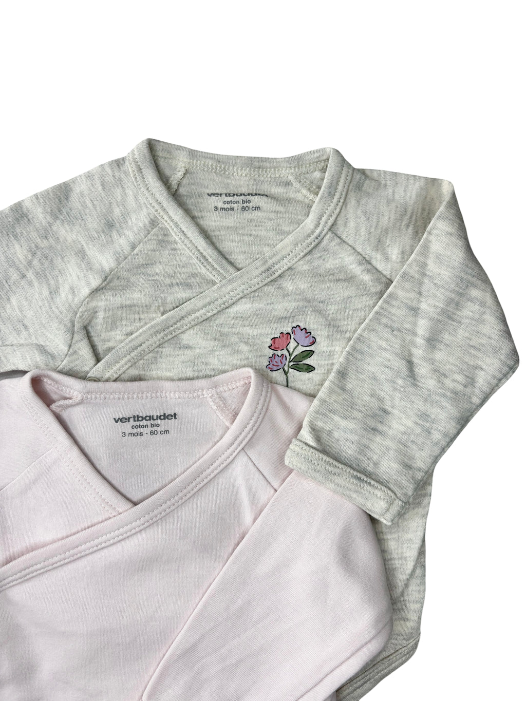 Lot Bodies - Vertbaudet - 3 mois