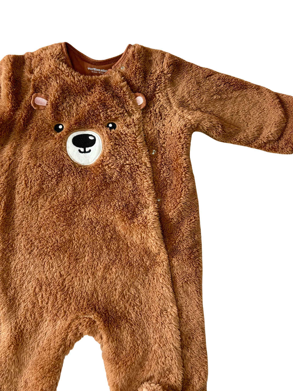 Pyjama Peluche Ours - Vertbaudet - 18 mois