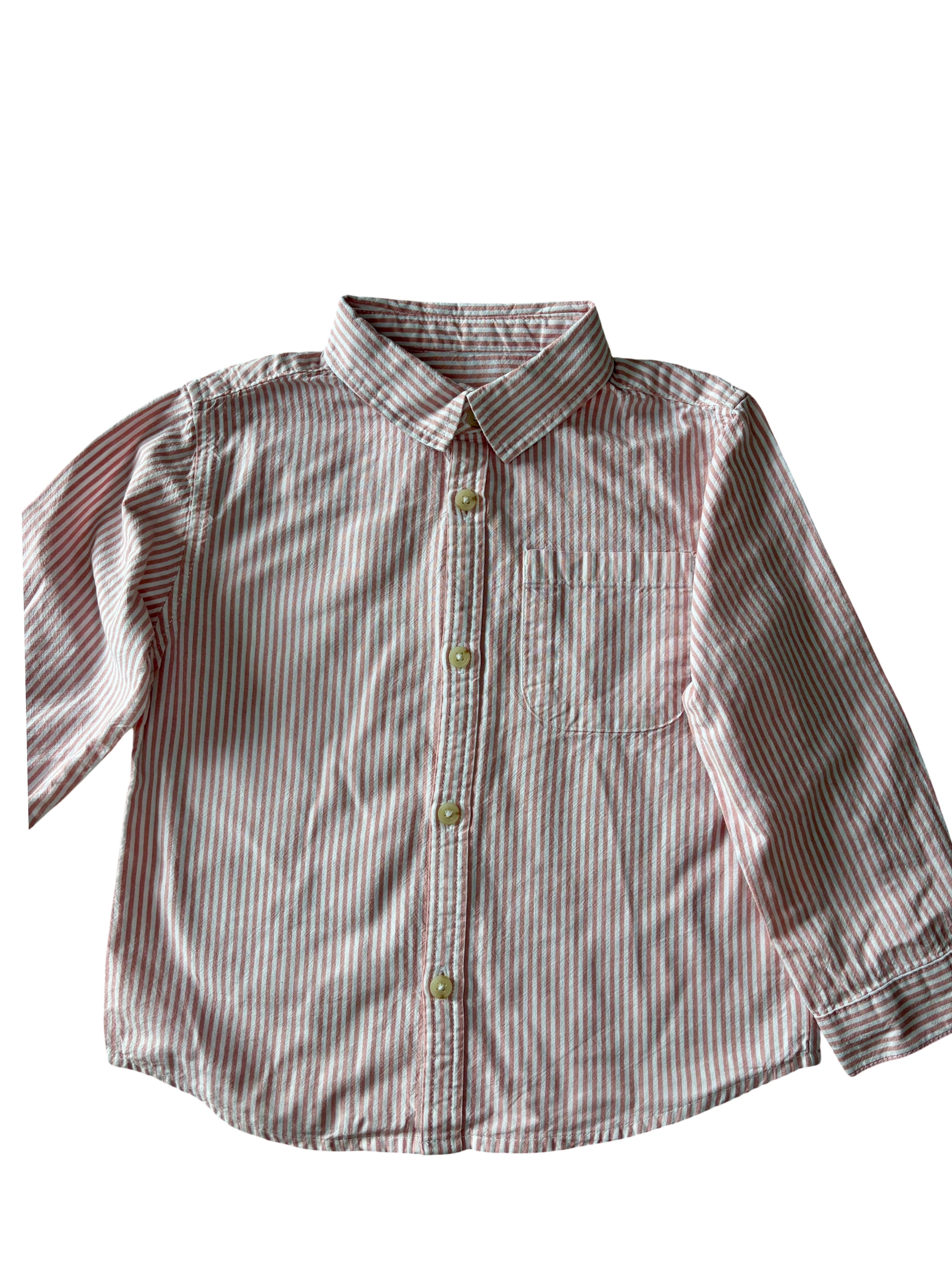 Chemises Rayures - Zara - 18/24 mois