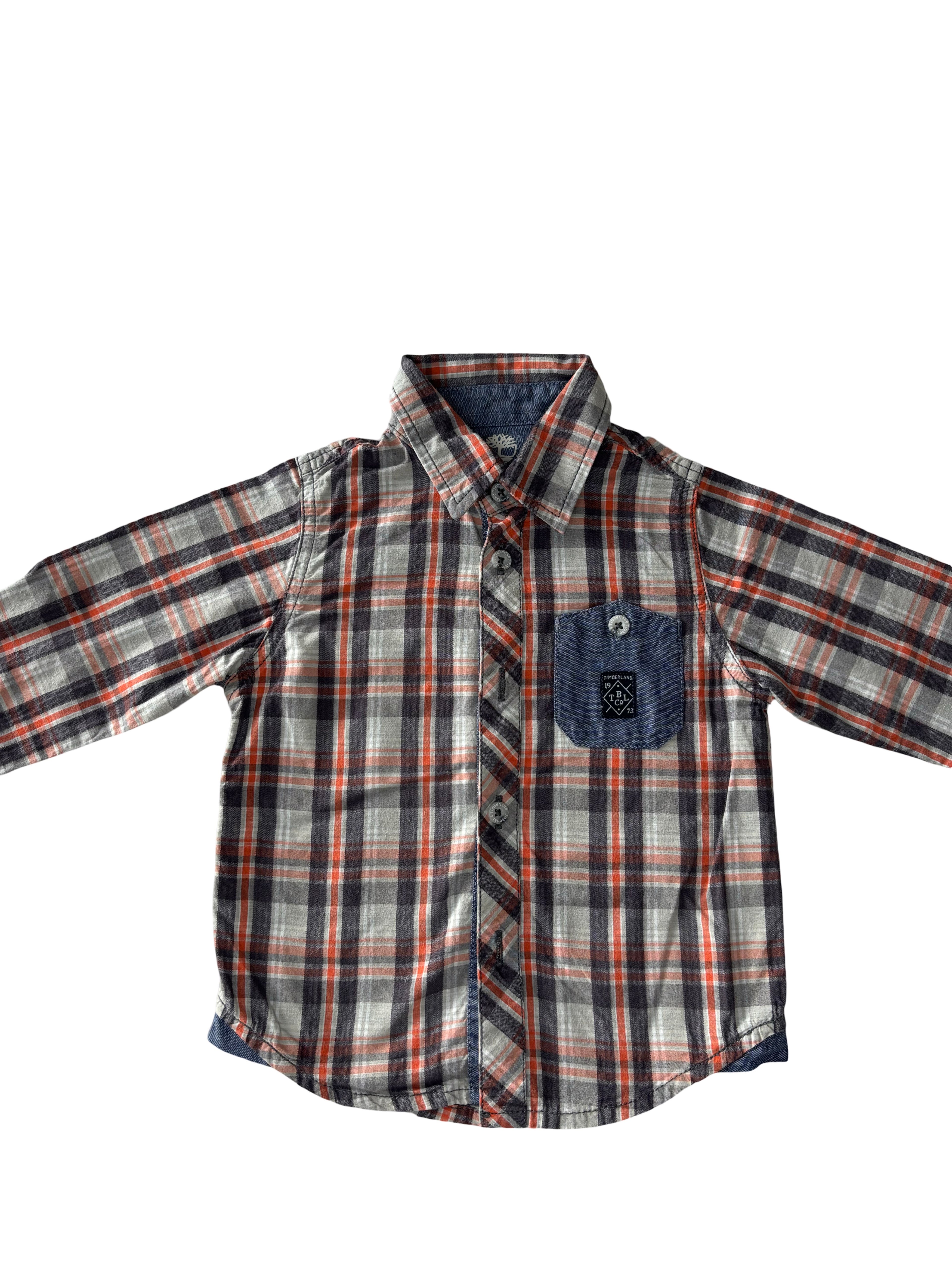 Chemise À Carreaux - Timberland - 18 mois