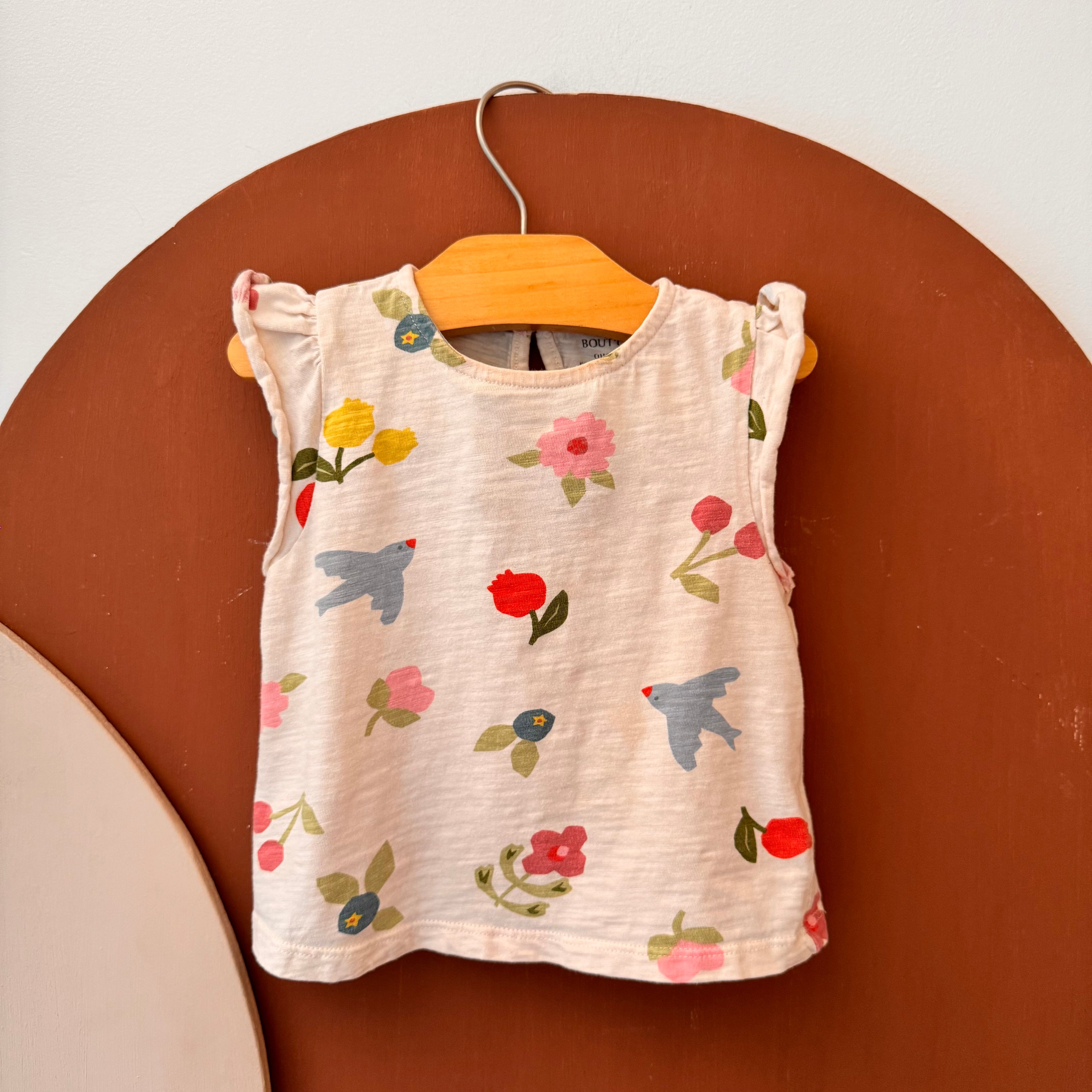 T-Shirt Manches Courtes À Motifs - Bout'Chou - 18 mois