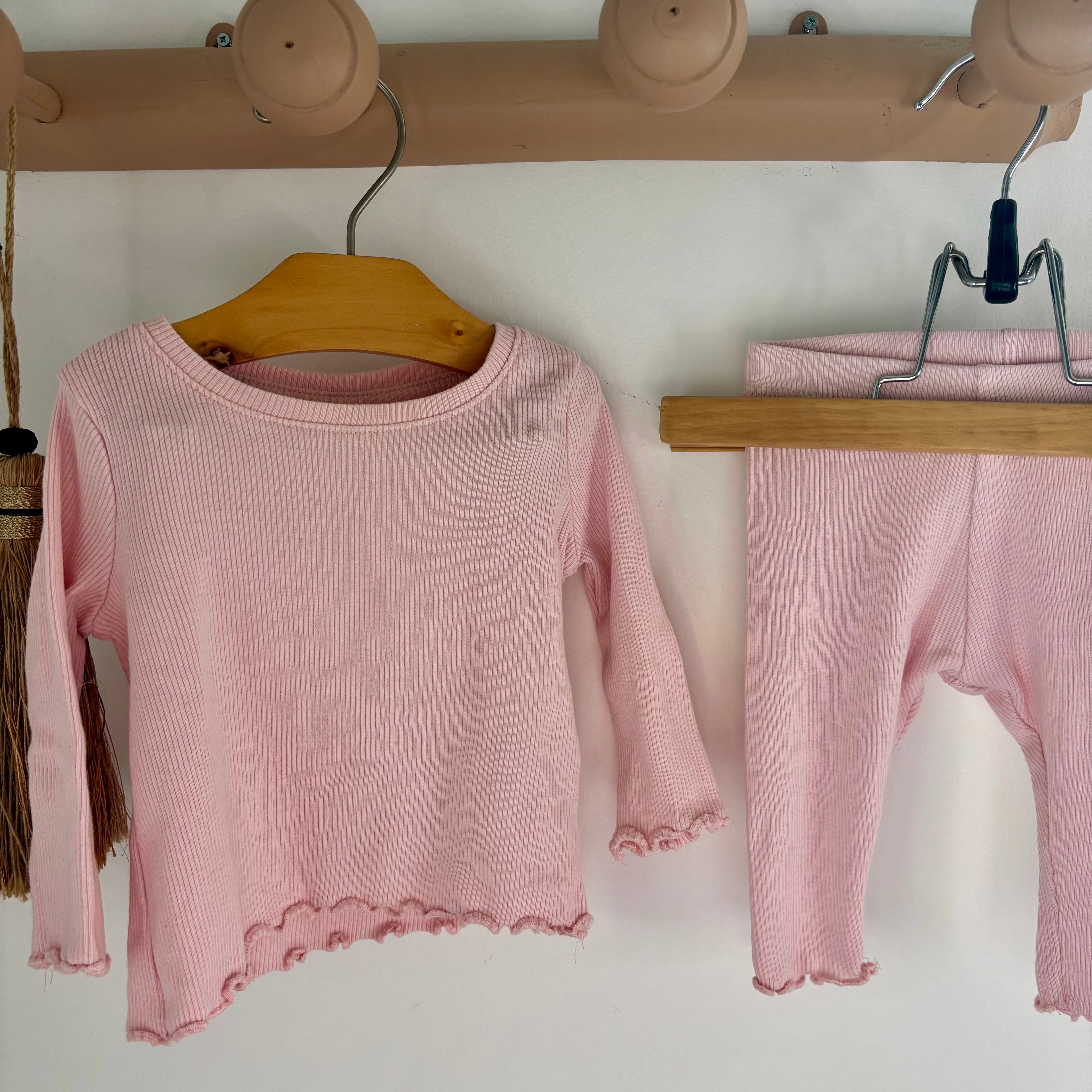 Ensemble Rose Léger - Primark - 0/3 mois