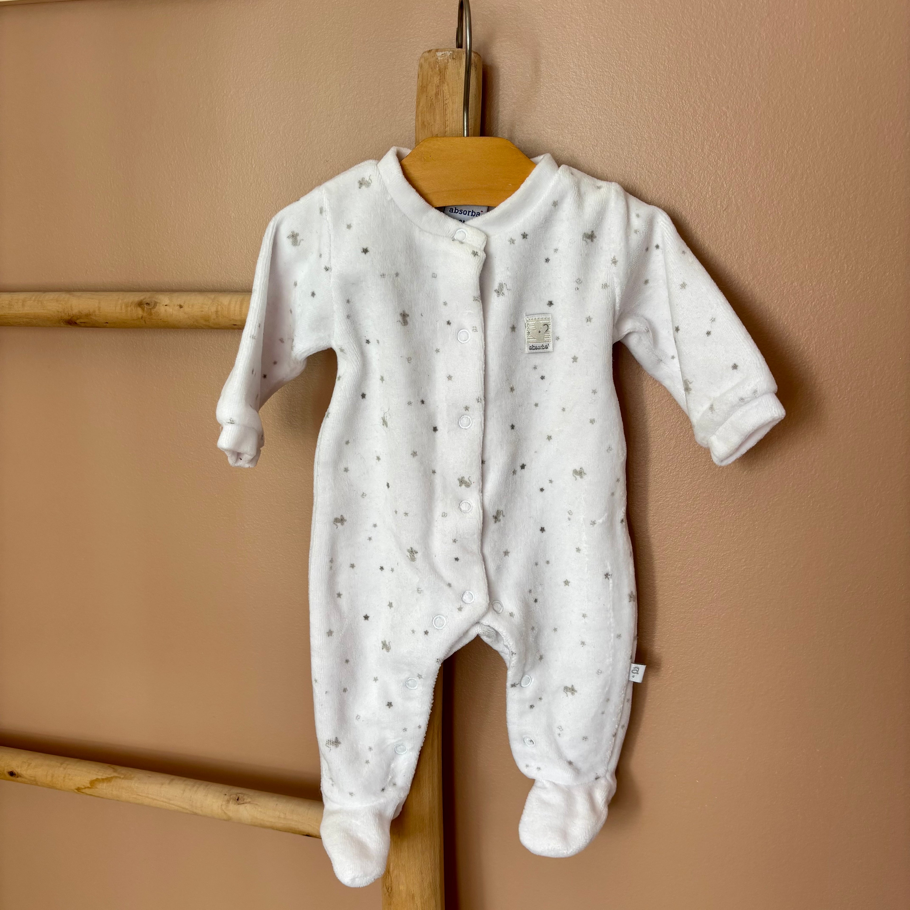 Pyjama Souris Blanc - Absorba - Naissance