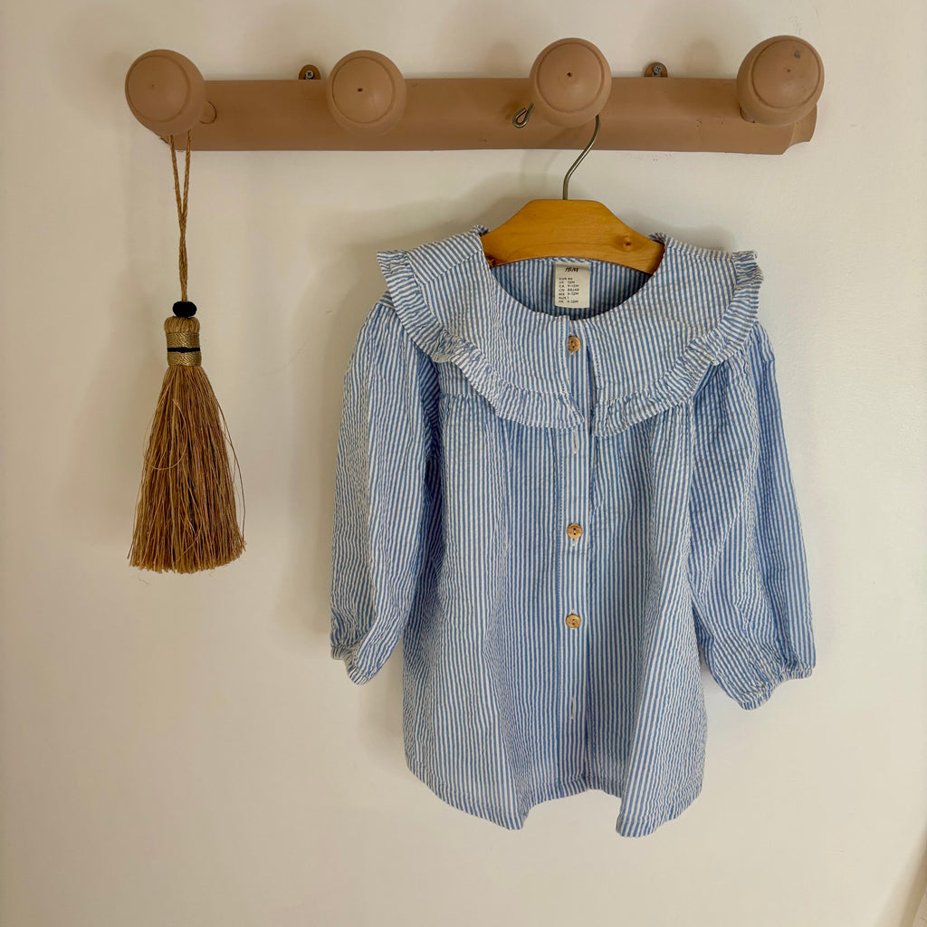 Blouse À Rayures - H&M - 9/12 mois