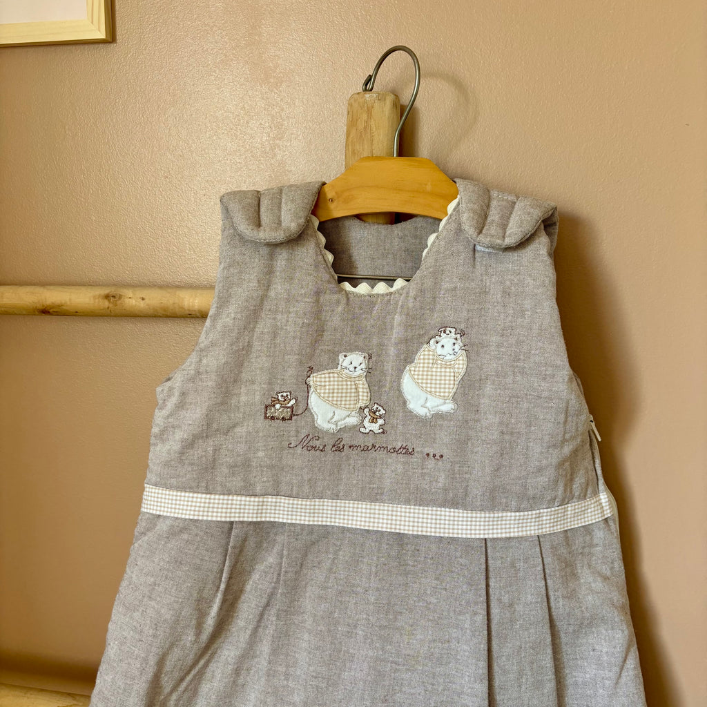 Gigoteuse Taupe - Unibebe - 6/18 mois