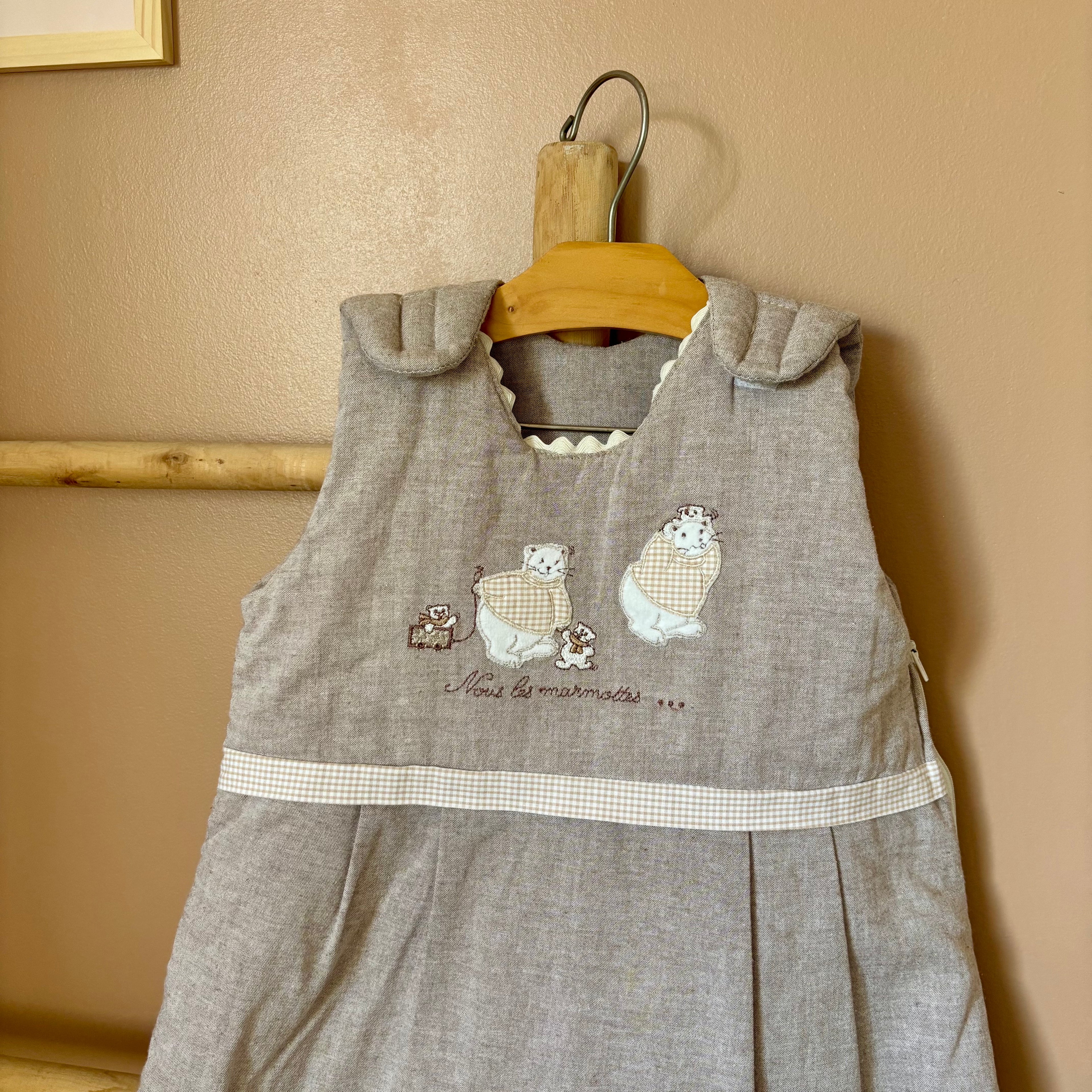 Gigoteuse Taupe - Unibebe - 6/18 mois