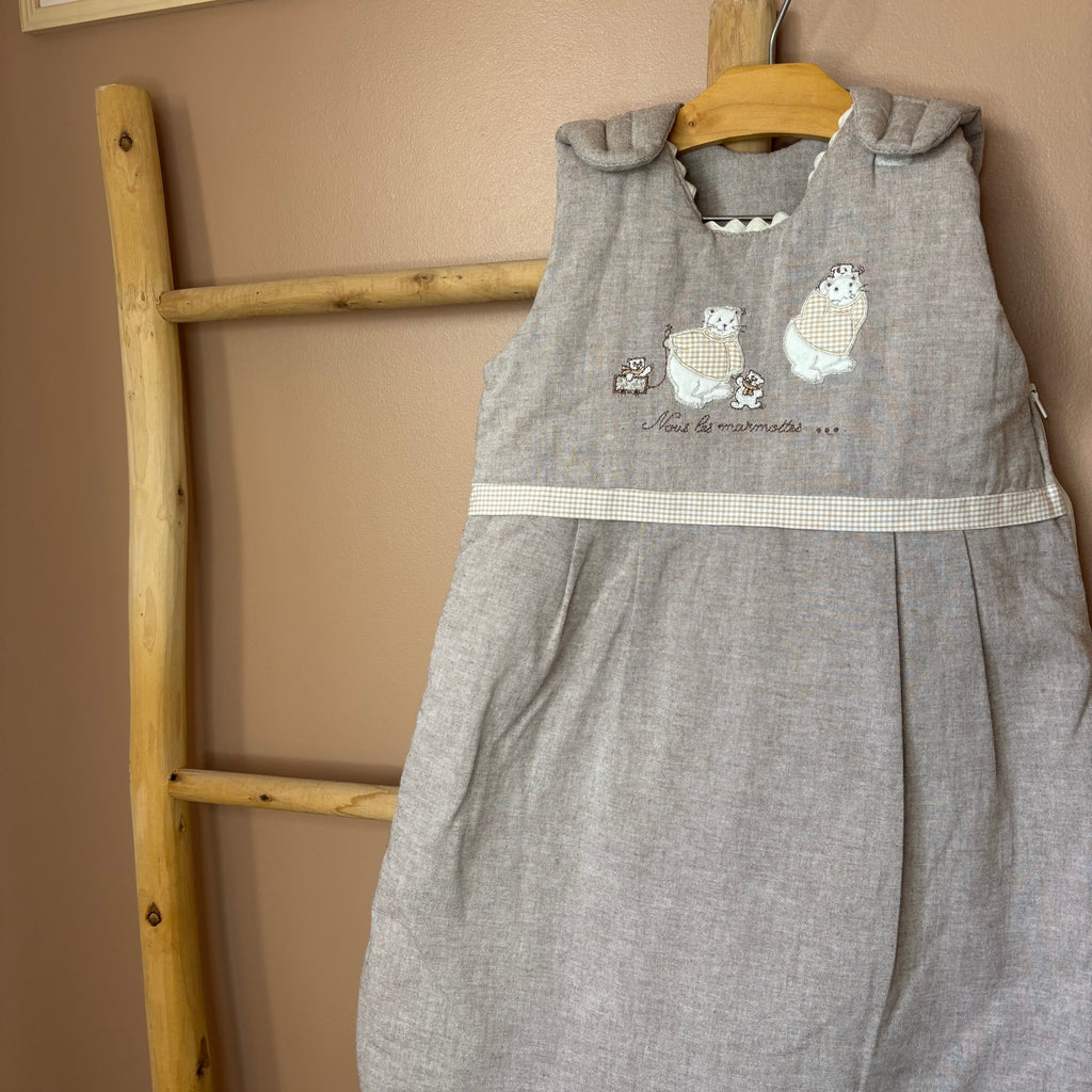 Gigoteuse Taupe - Unibebe - 6/18 mois