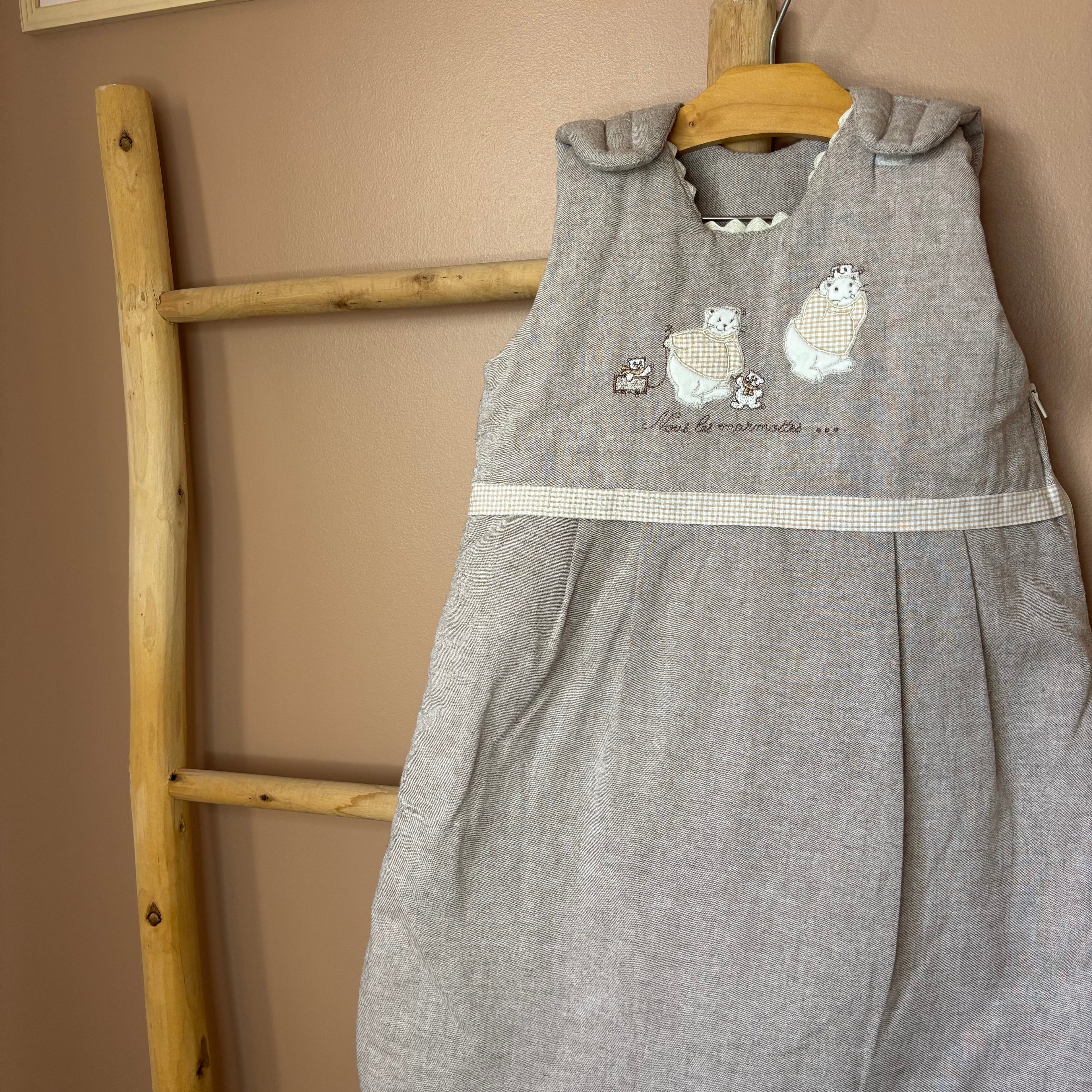 Gigoteuse Taupe - Unibebe - 6/18 mois