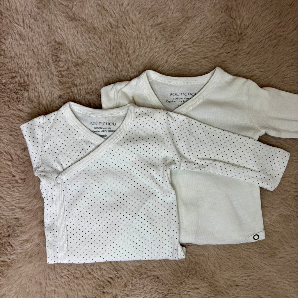 Lot De Bodies Manches Longues - Bout'Chou - 1 mois