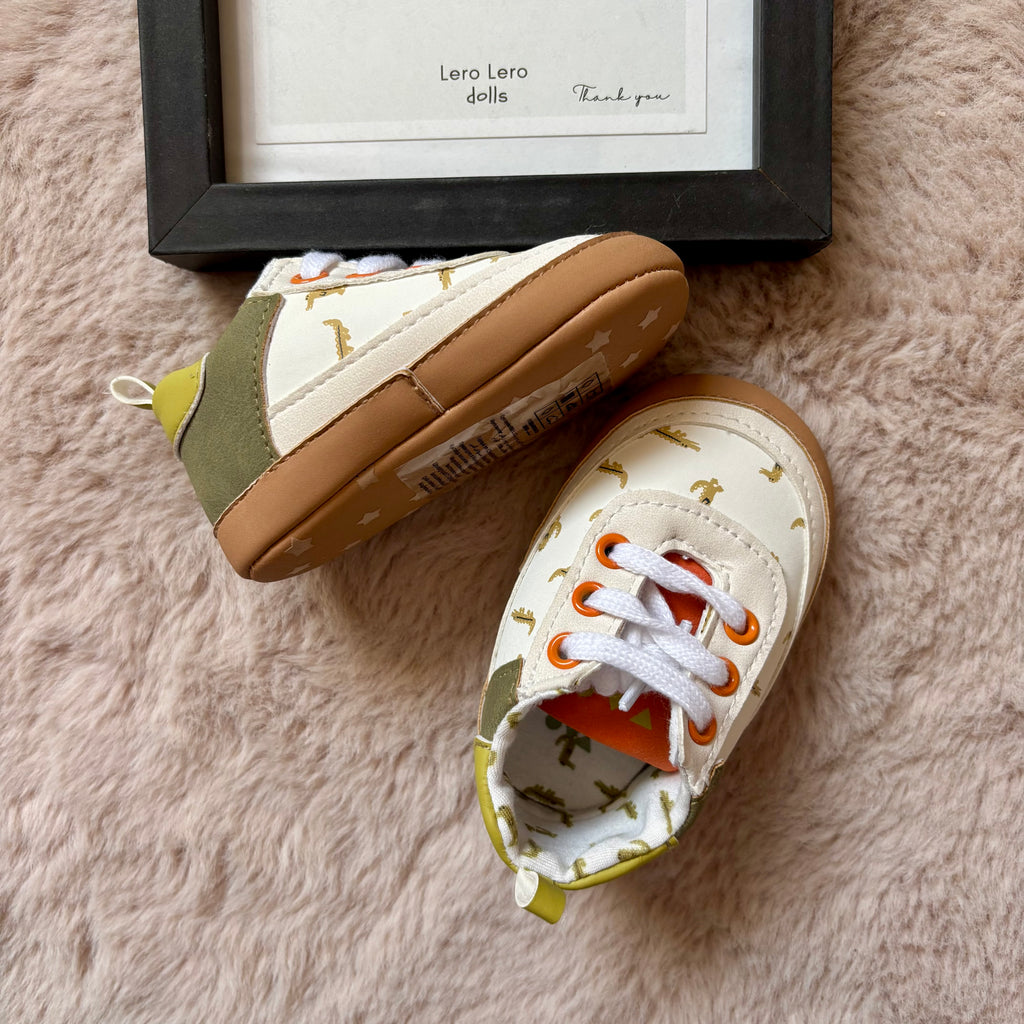 Chaussures Dinosaures - Tape À l'Oeil - 6/12 mois