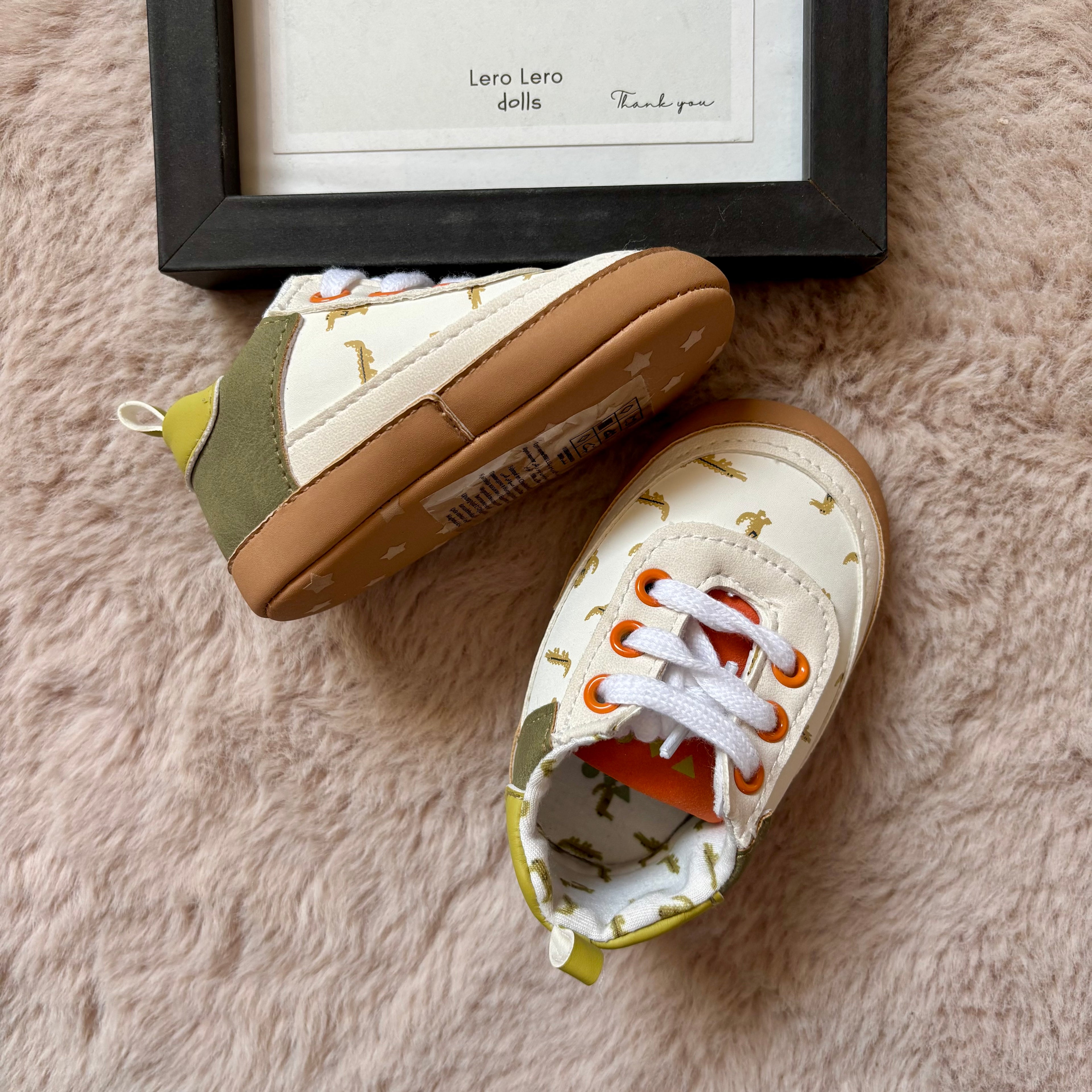 Chaussures Dinosaures - Tape À l'Oeil - 6/12 mois