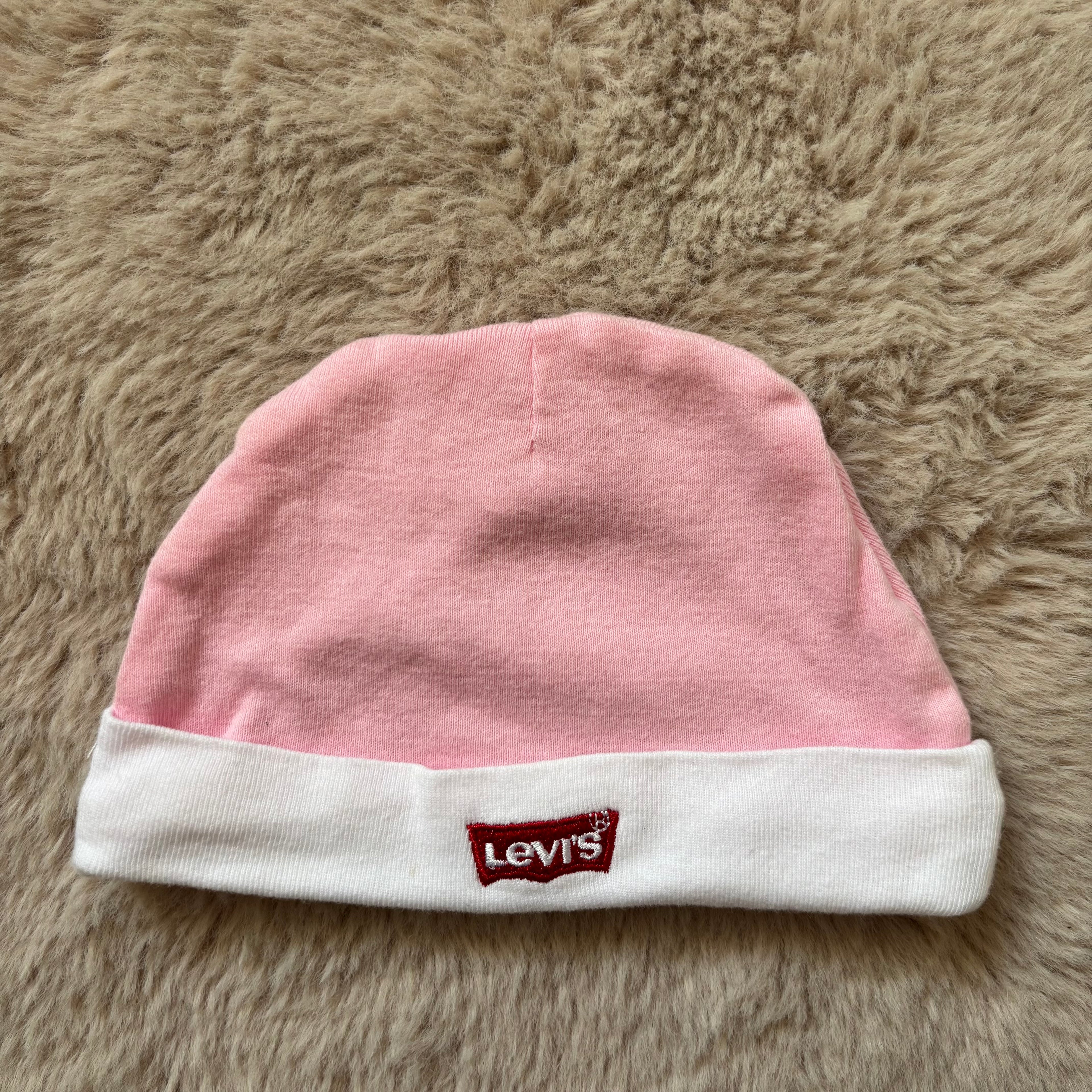 Bonnet Rose/Blanc - Levi's - 56 cm