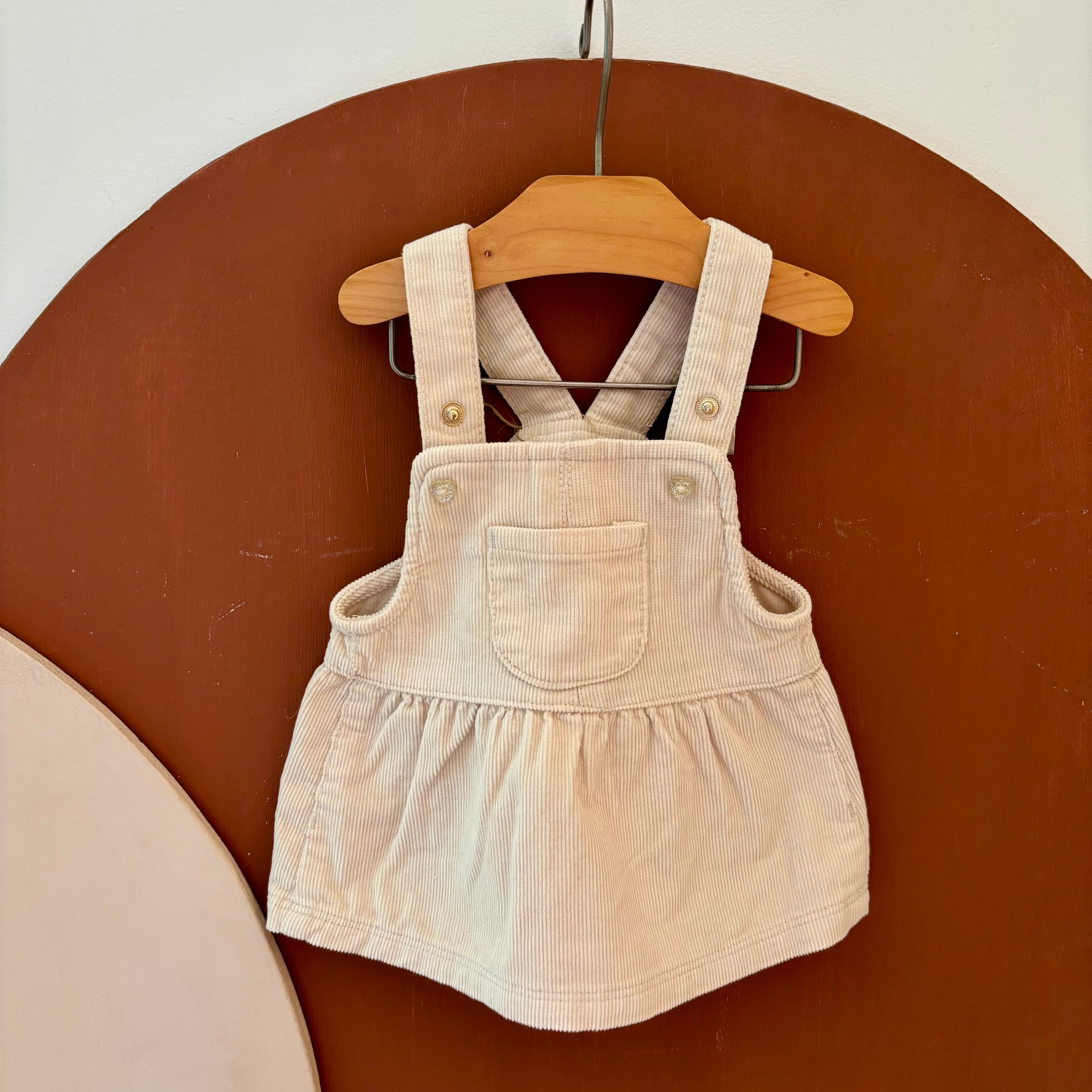 Robe Beige Velours - Tape À l'Oeil - 3 mois