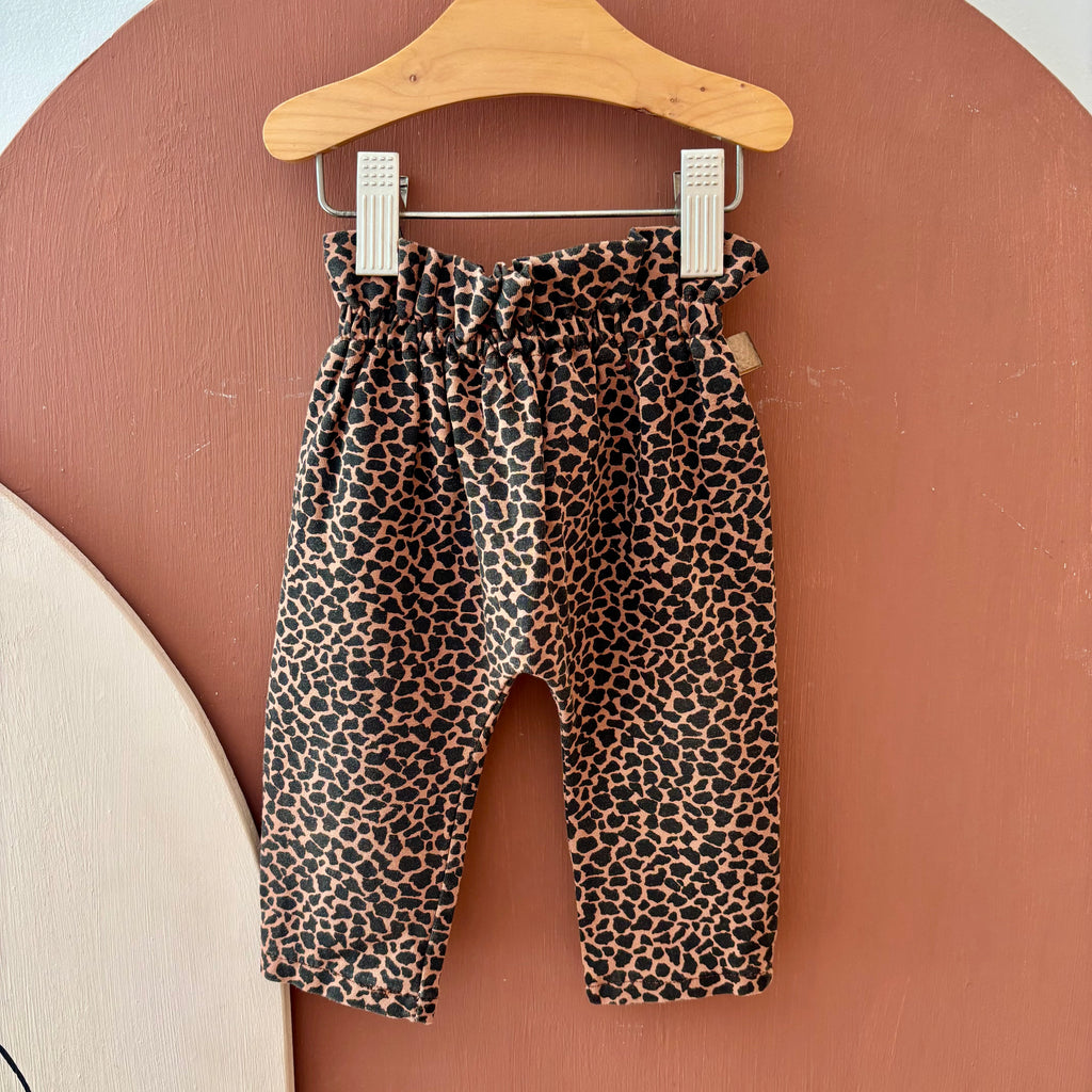 Pantalon Léopard - Fait Main - 3 mois