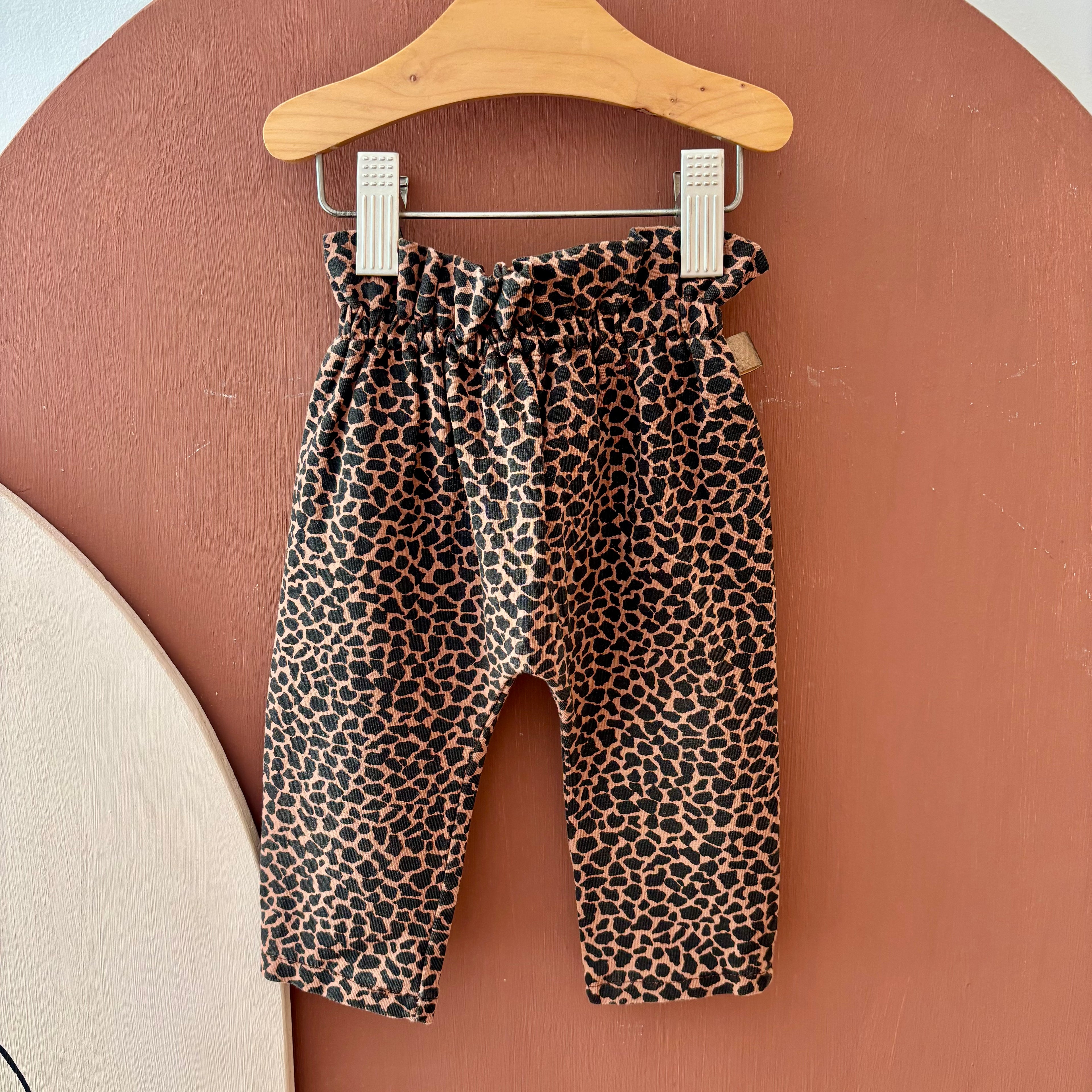 Pantalon Léopard - Fait Main - 3 mois