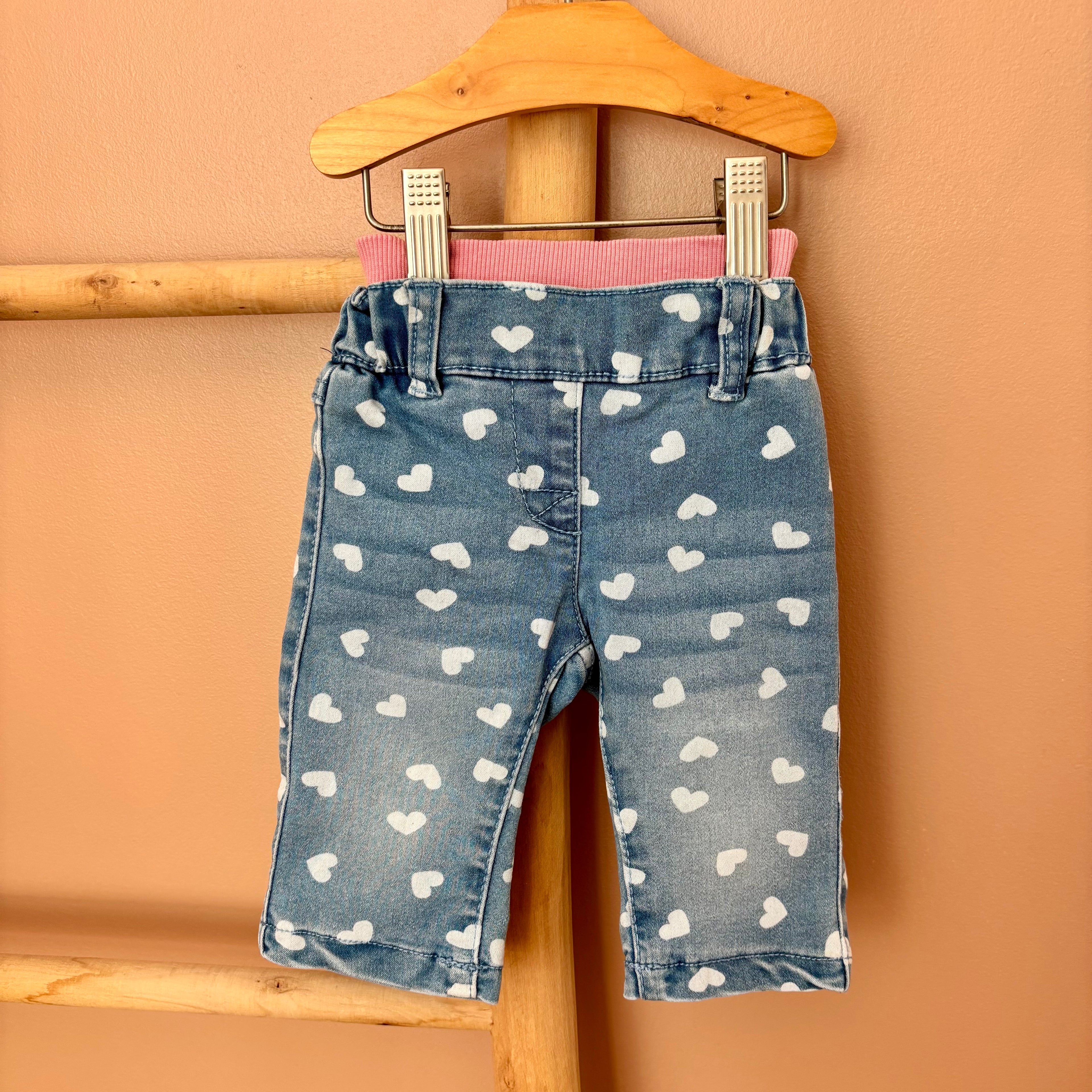 Jean Coeurs Blancs - Poco Piano - 3 mois