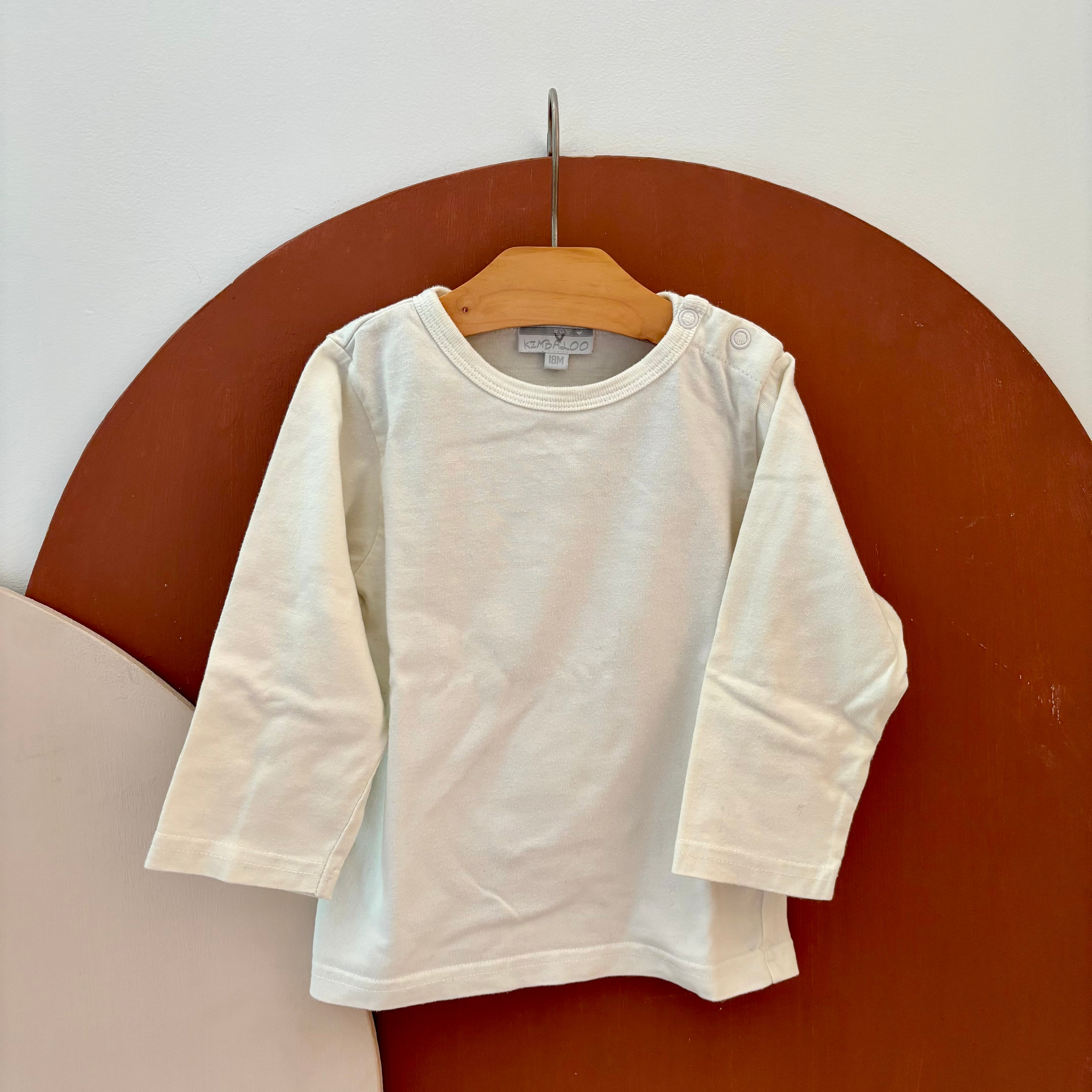 T-Shirt Blanc - Kimbaloo - 18 ans