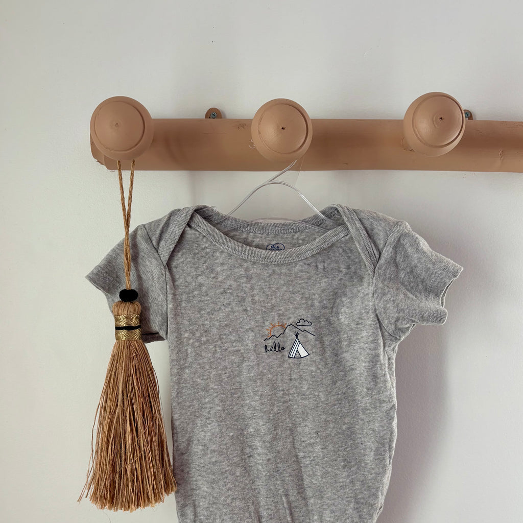 Bodie Manches Courtes - Mots d'Enfants - 12 mois