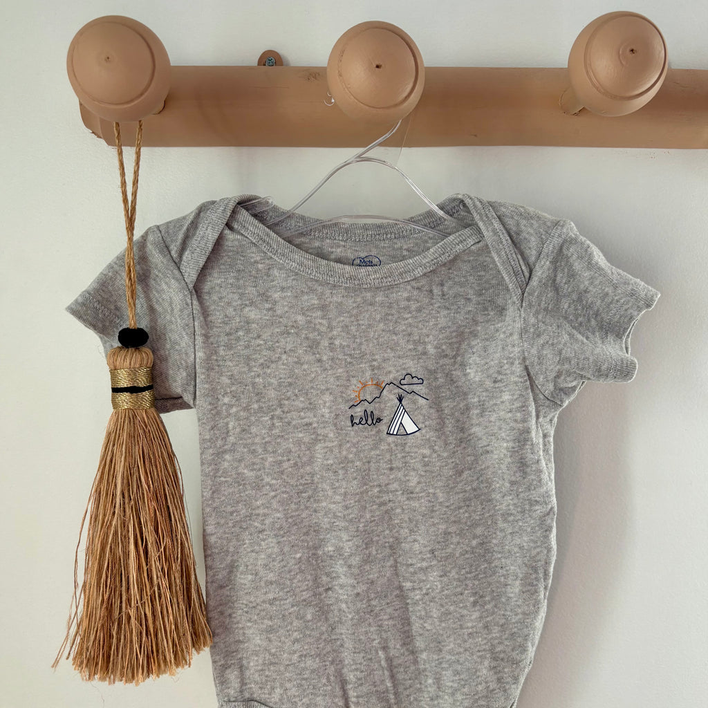 Bodie Manches Courtes - Mots d'Enfants - 12 mois