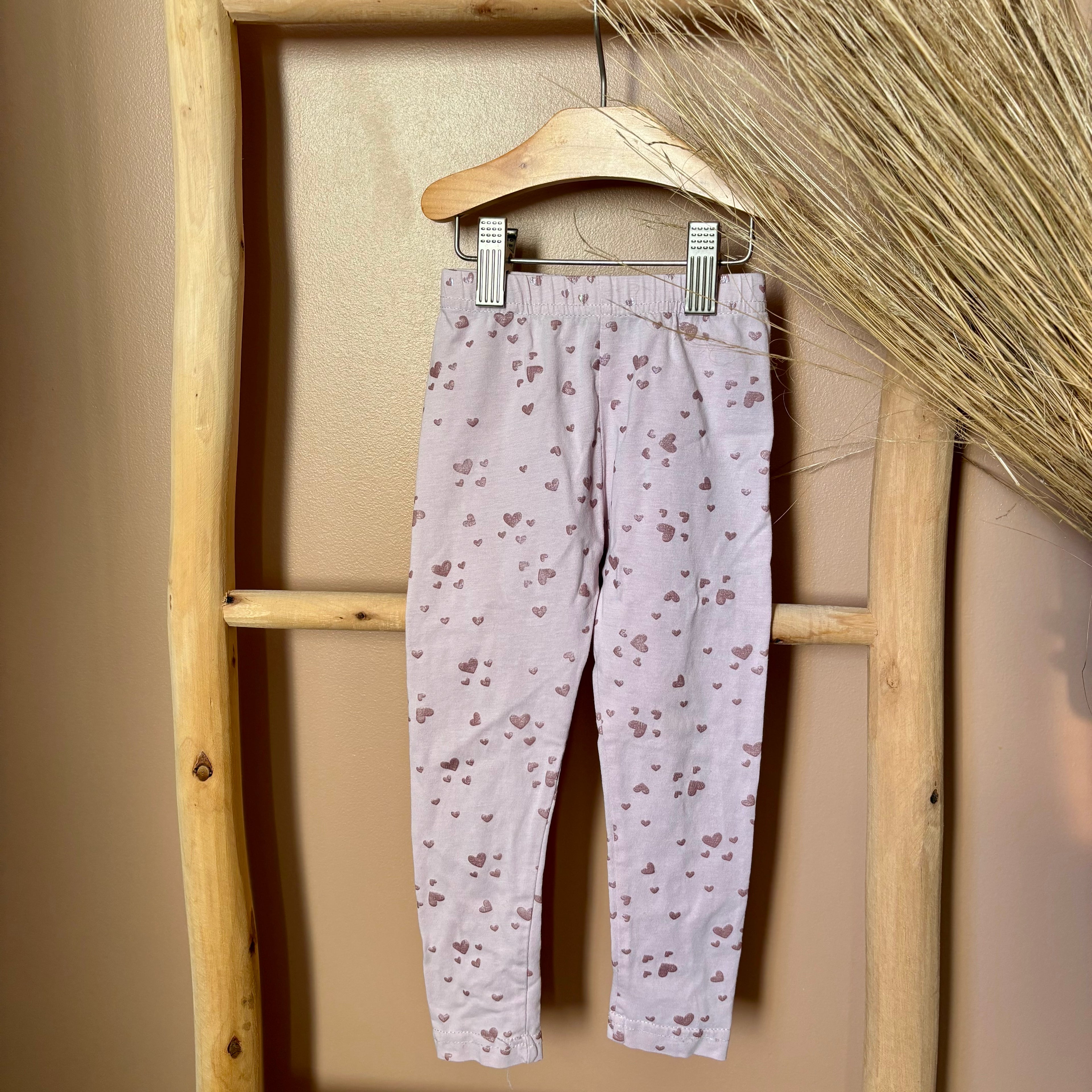 Legging Coeurs Roses - Squared & Cubed - 2 ans