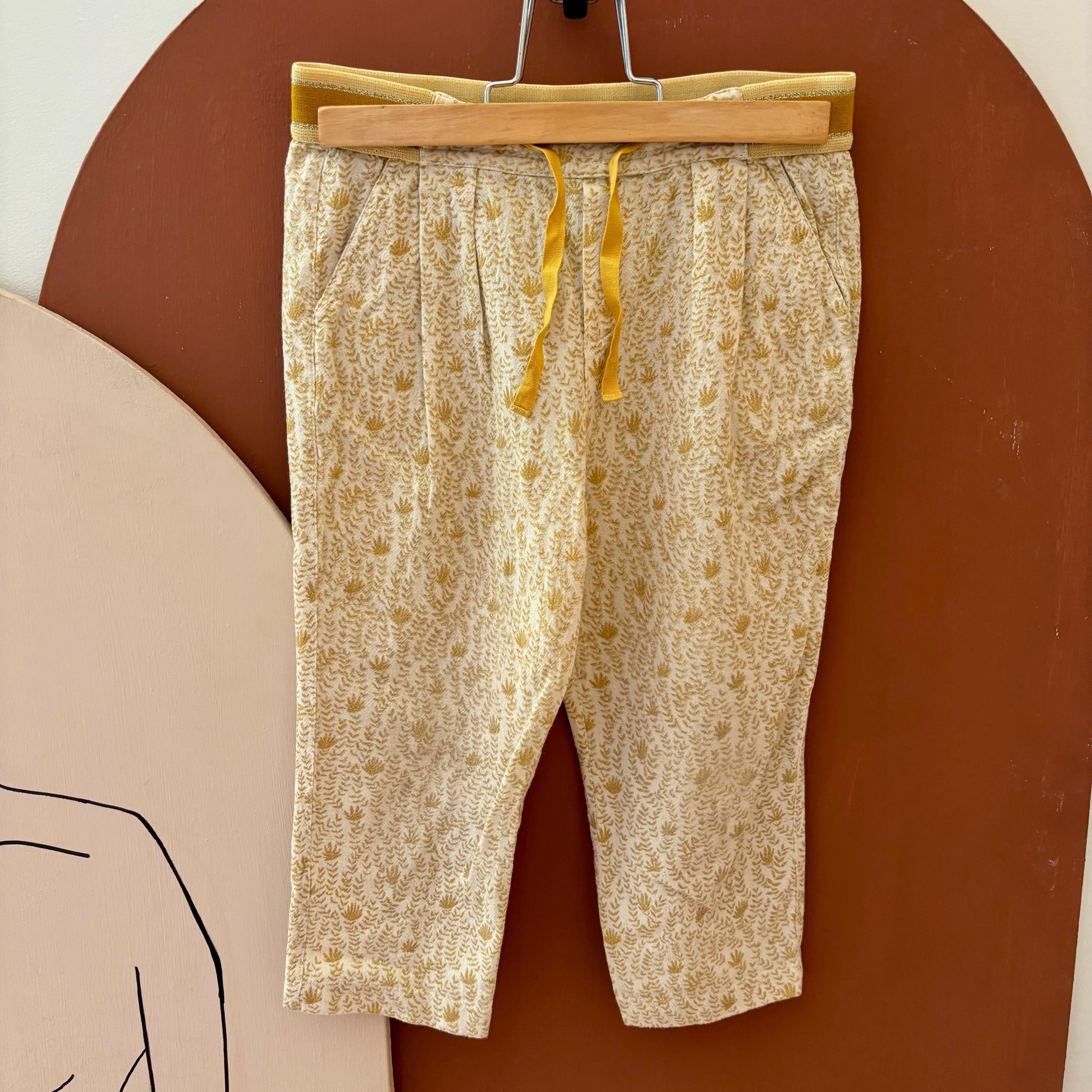 Pantalon Fluide Jaune - Cyrillus - 6 ans