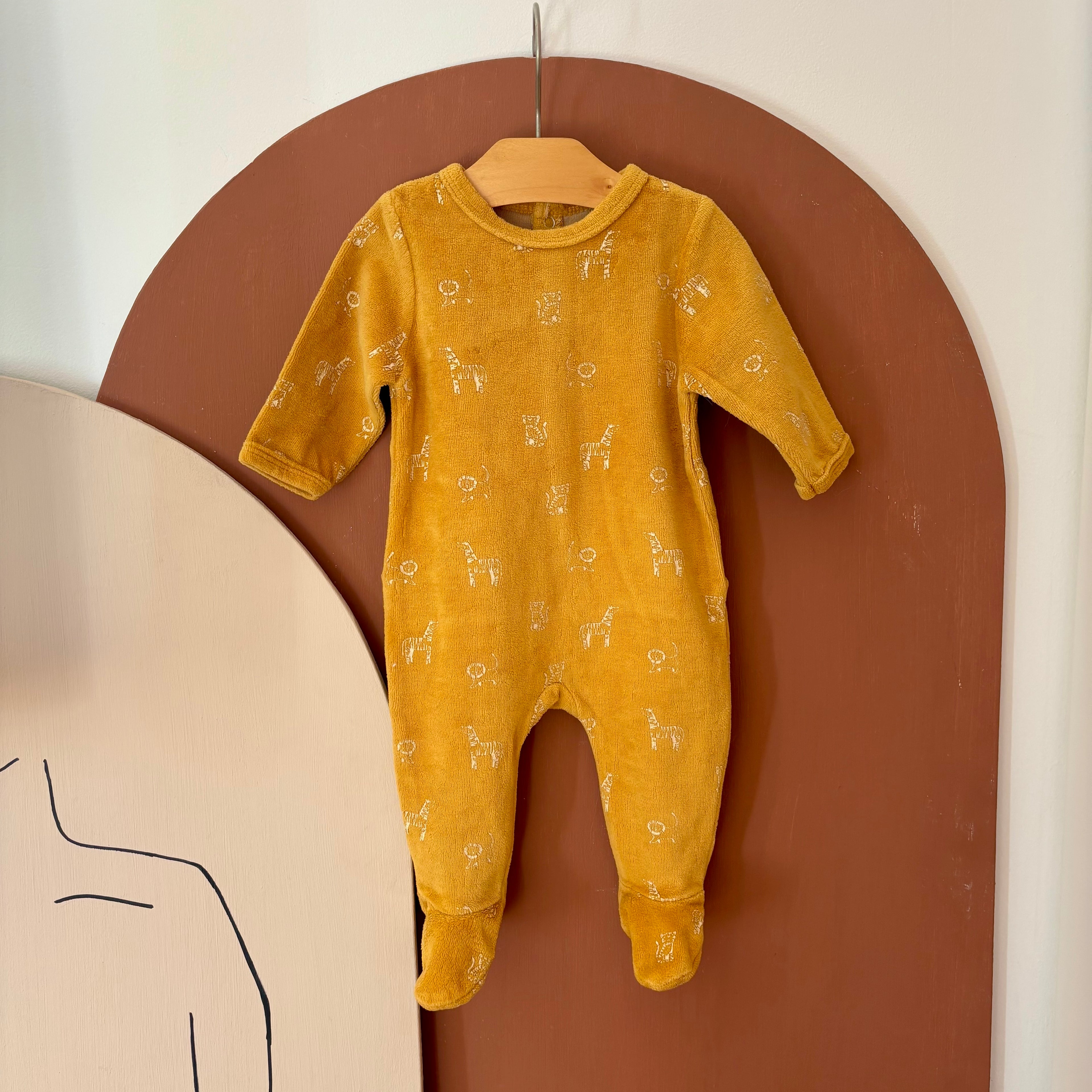 Pyjama Jaune - Vertbaudet - 3 mois