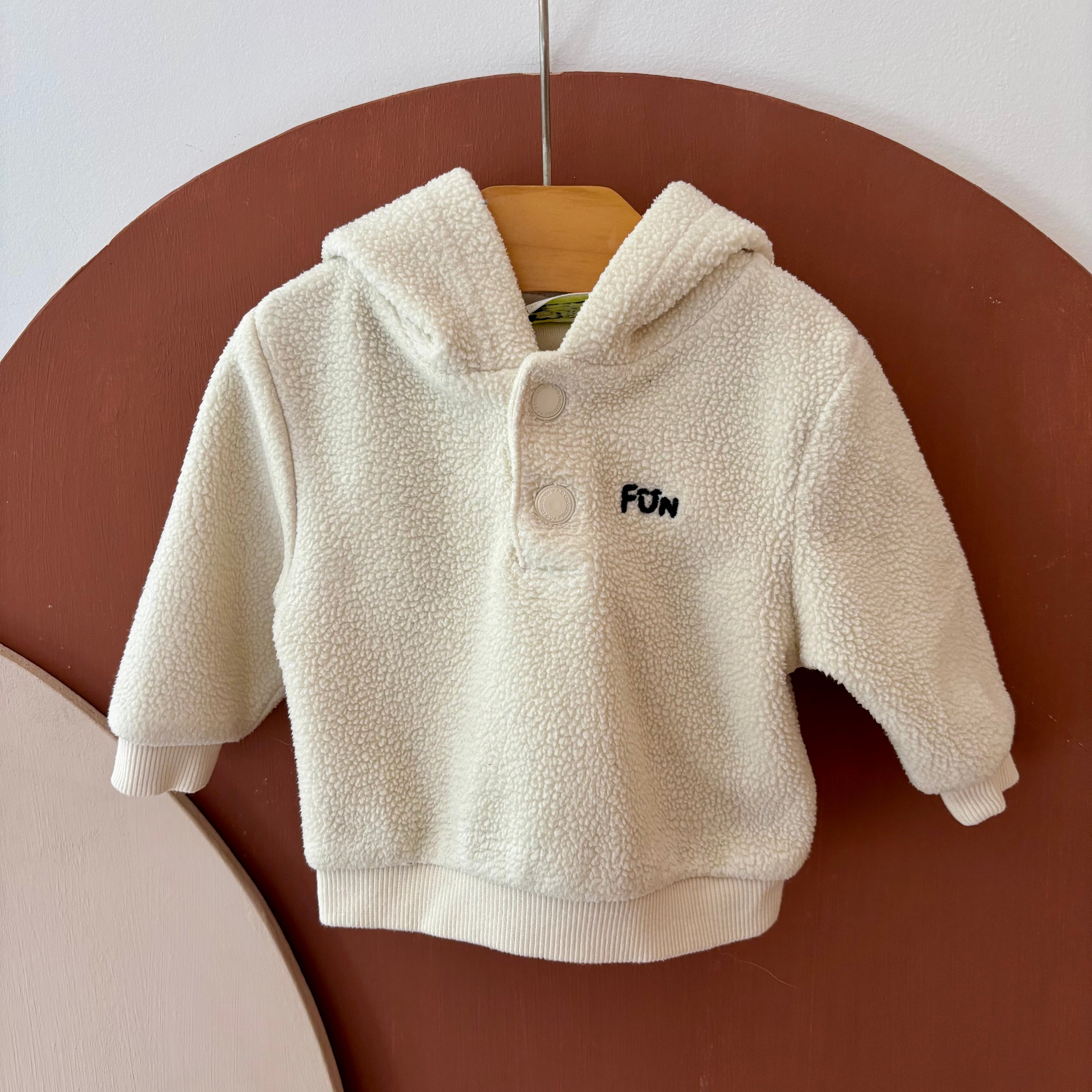 Sweat Moumoute Écru - Tape À l'Oeil - 3 mois