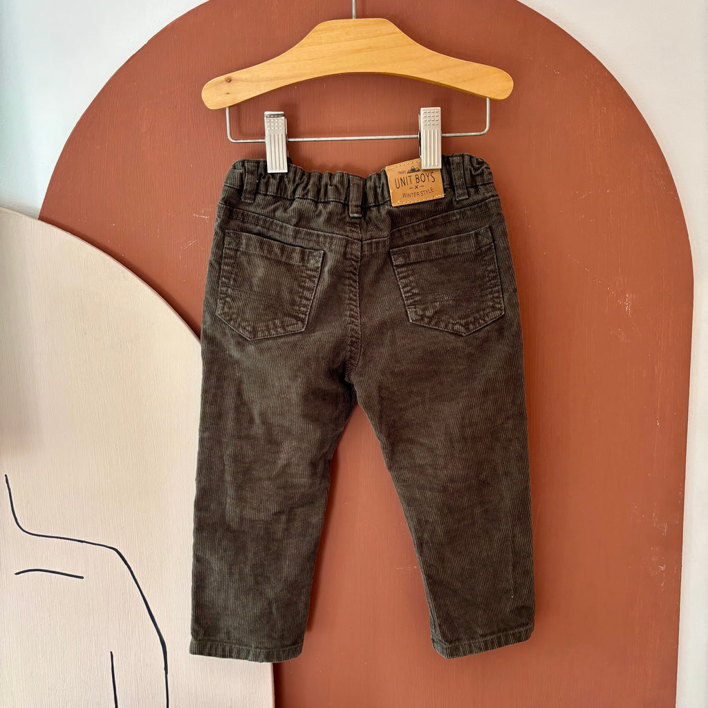Pantalon Kaki Velours - Unit Boys - 18 mois