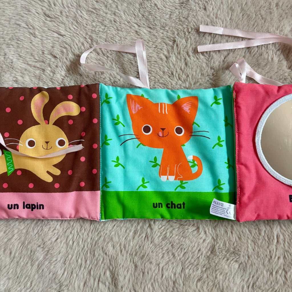 Livre Tissu "C'est Une Fille" - Tourbillon