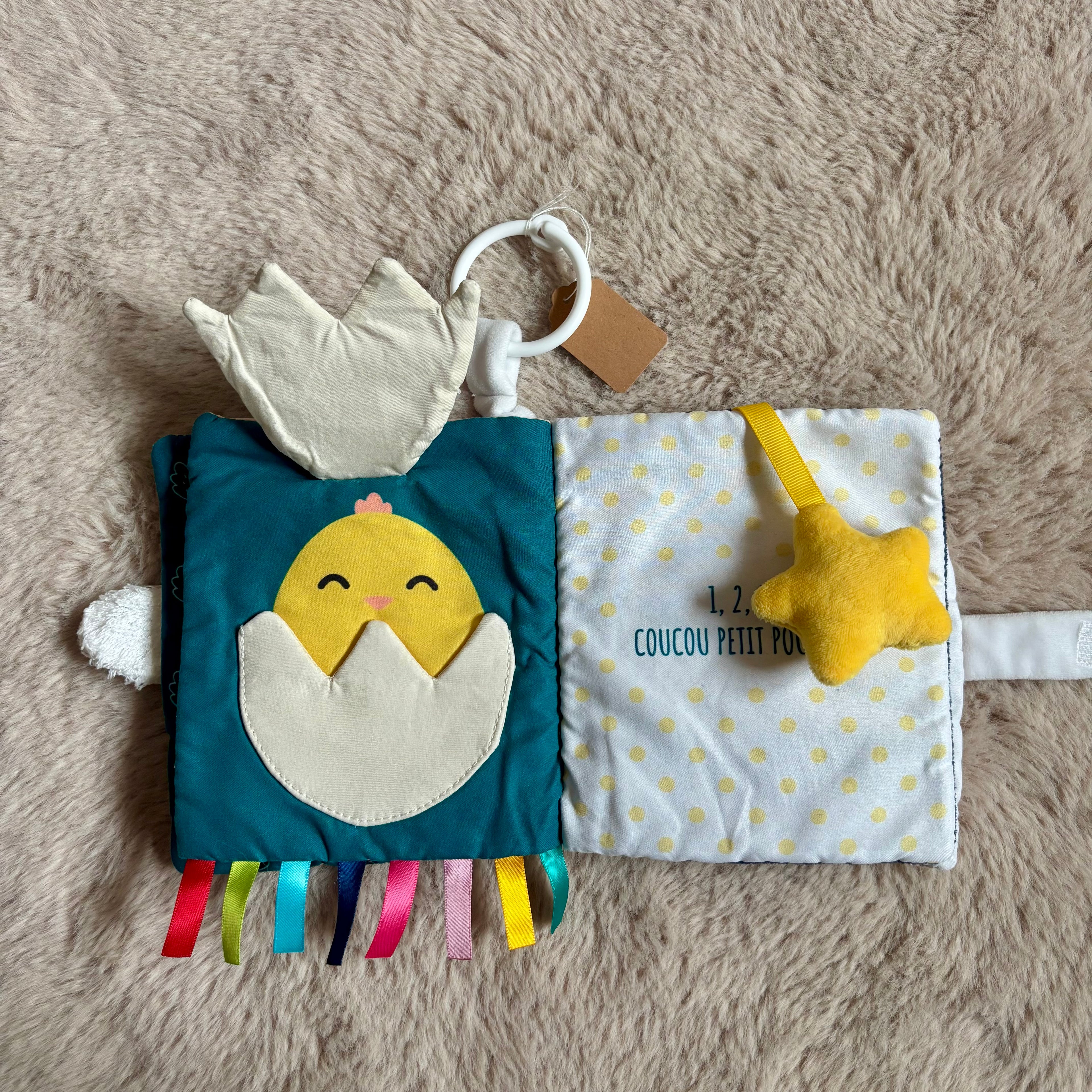 Livre Imagier En Tissu - Cultura