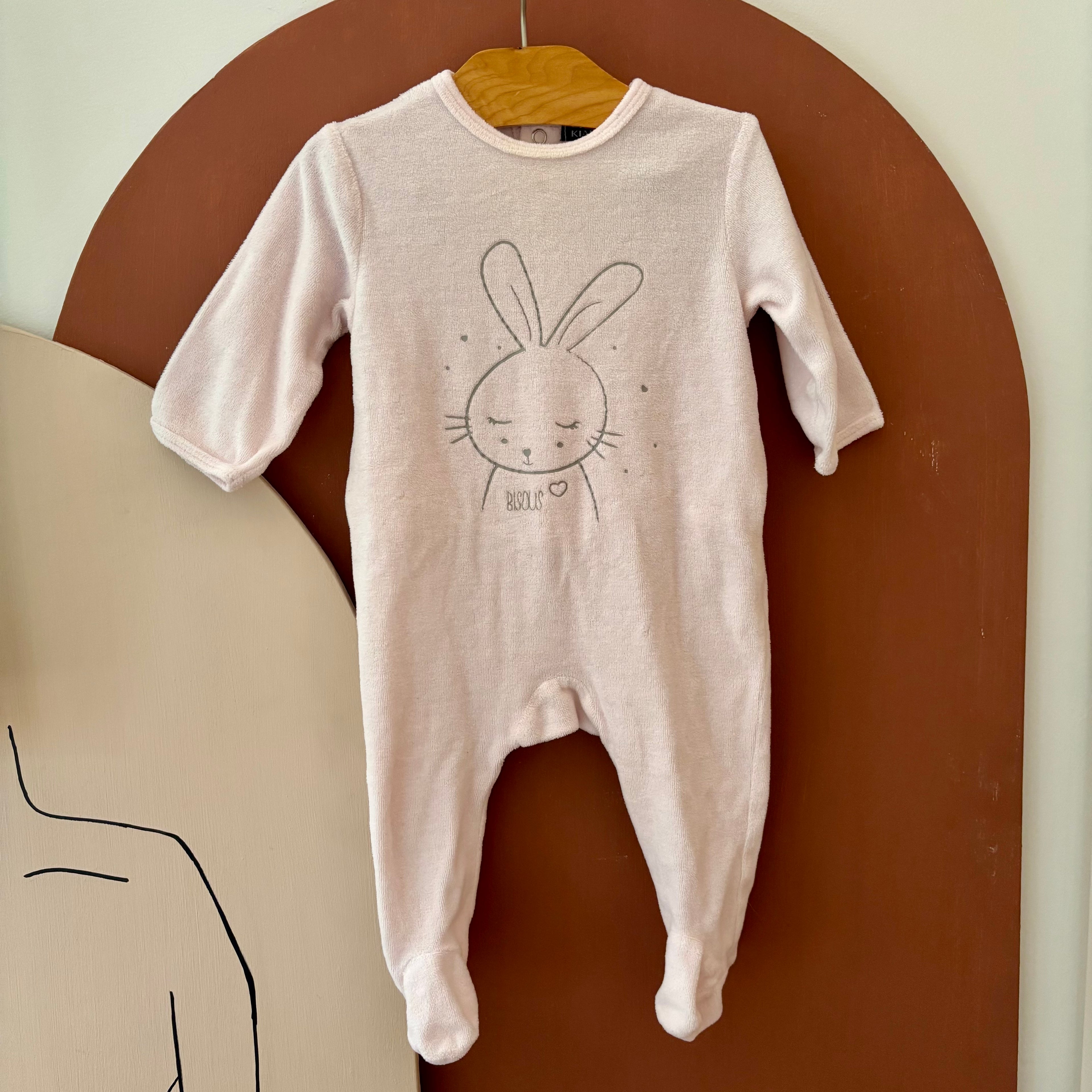 Pyjama Lapin Rose - Ysabel Mora - 1 mois