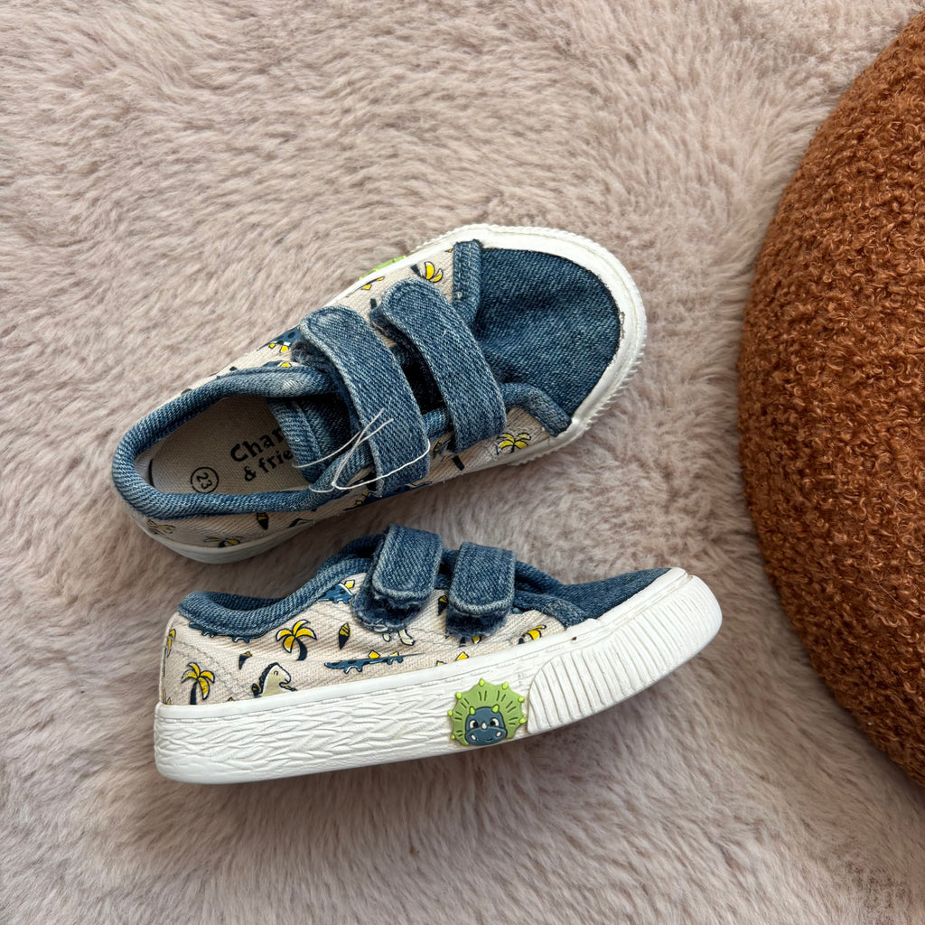 Chaussures À Scratch Dinosaures - Charlie & Friends - 23