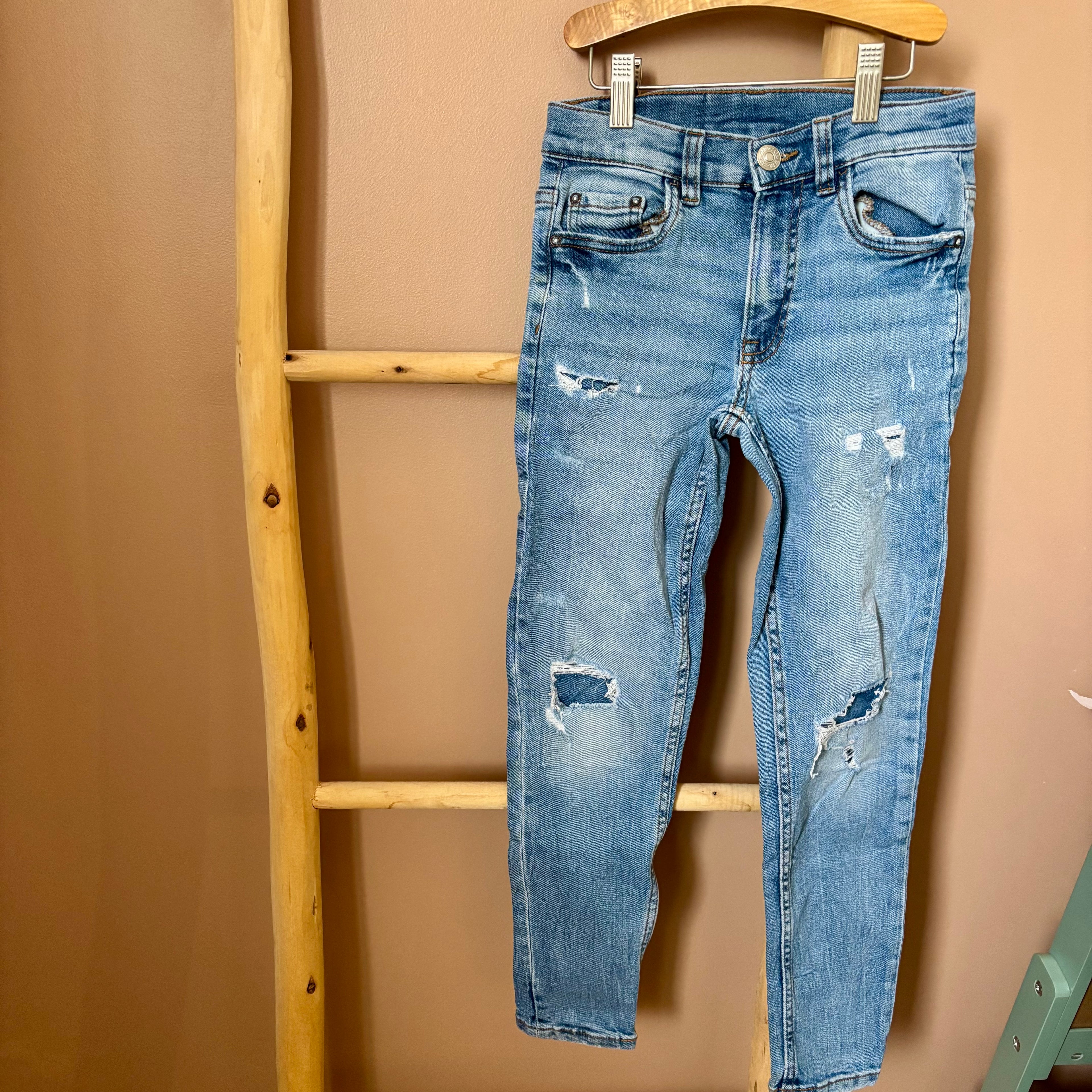 Jean Slim Troué - Zara - 9 ans