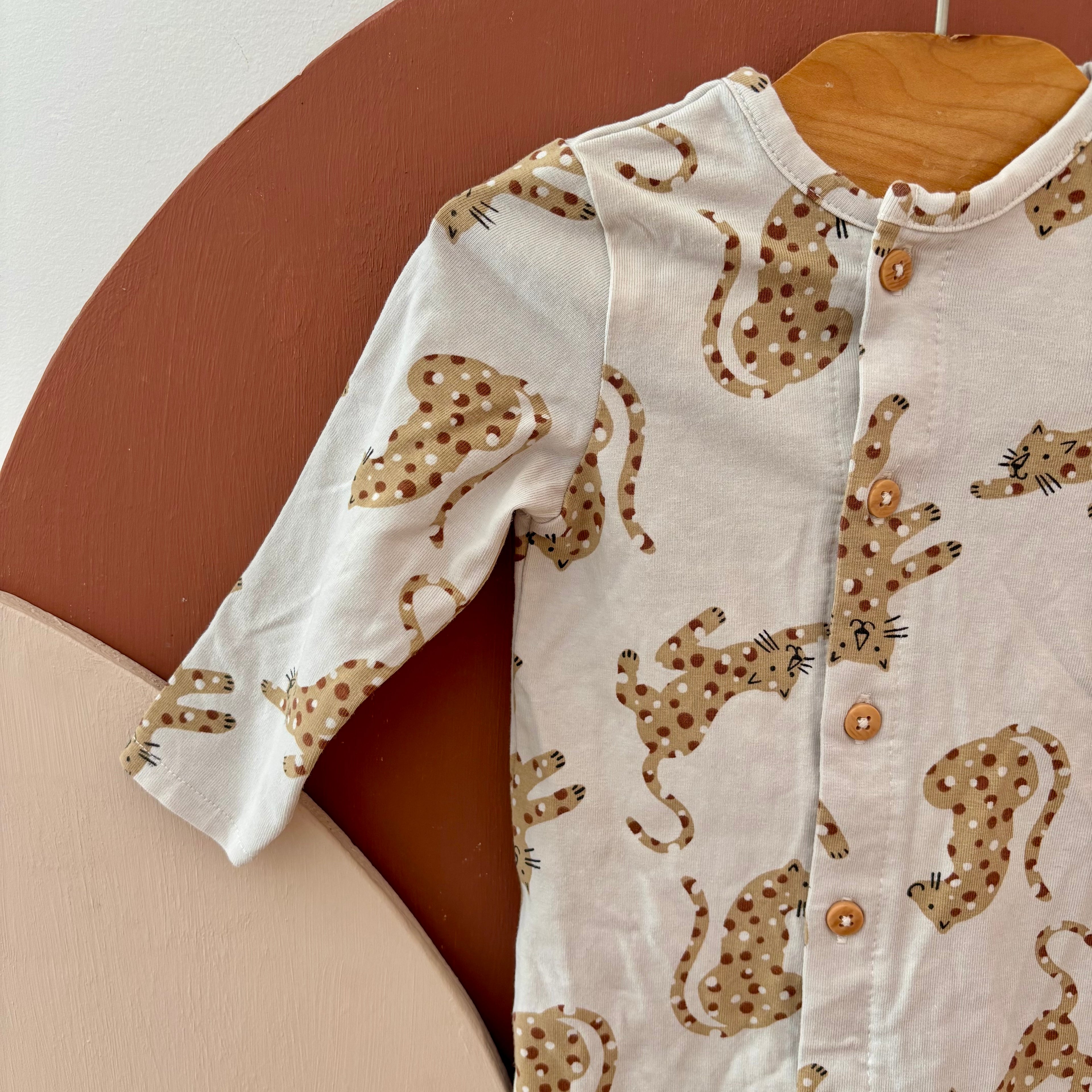 Pyjama Léopards - Hema - 1 mois