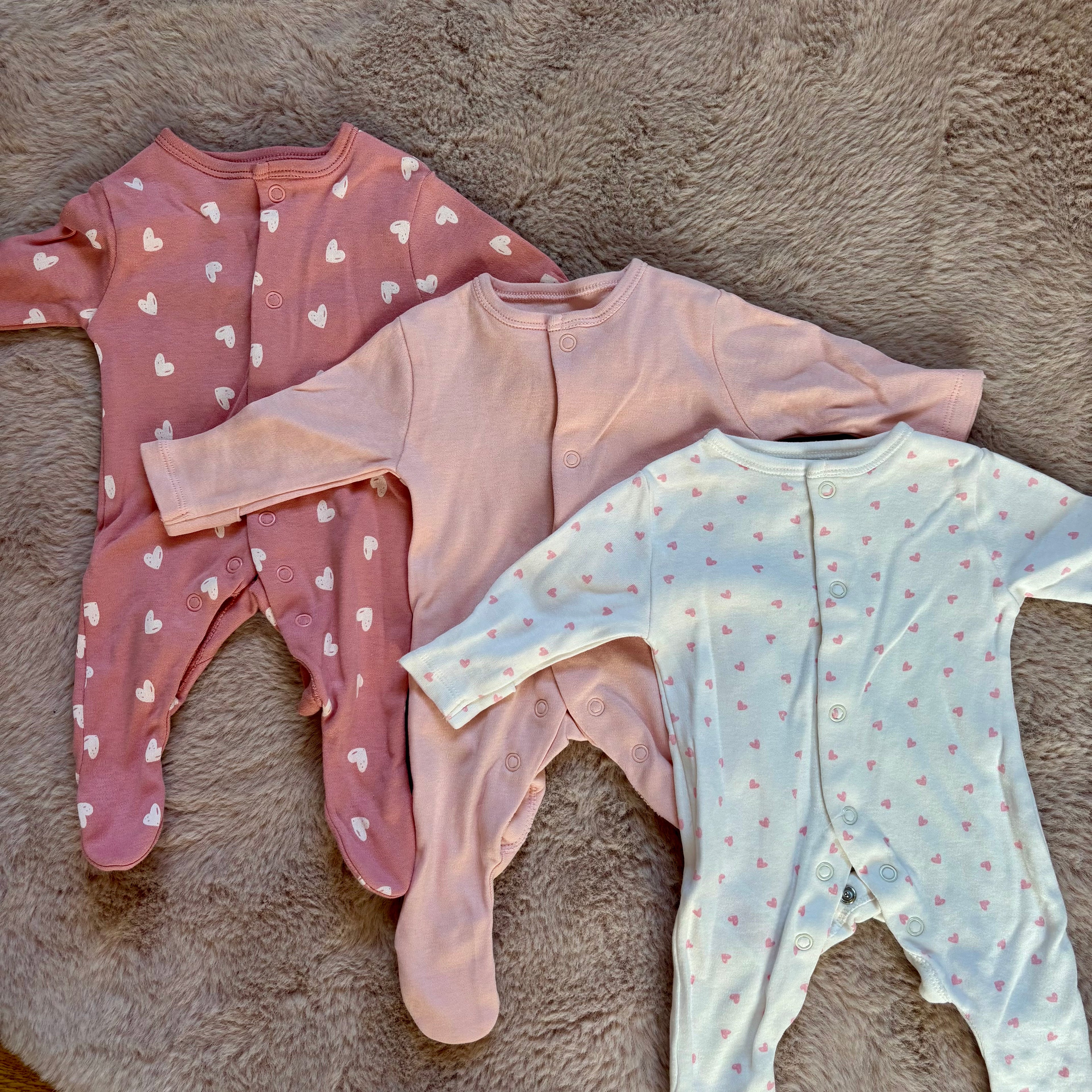 Lot de 3 Pyjamas - Primark - 1 mois