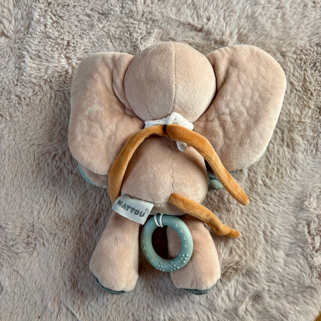 Peluche Musicale Éléphant - Nattou - Dès la naissance