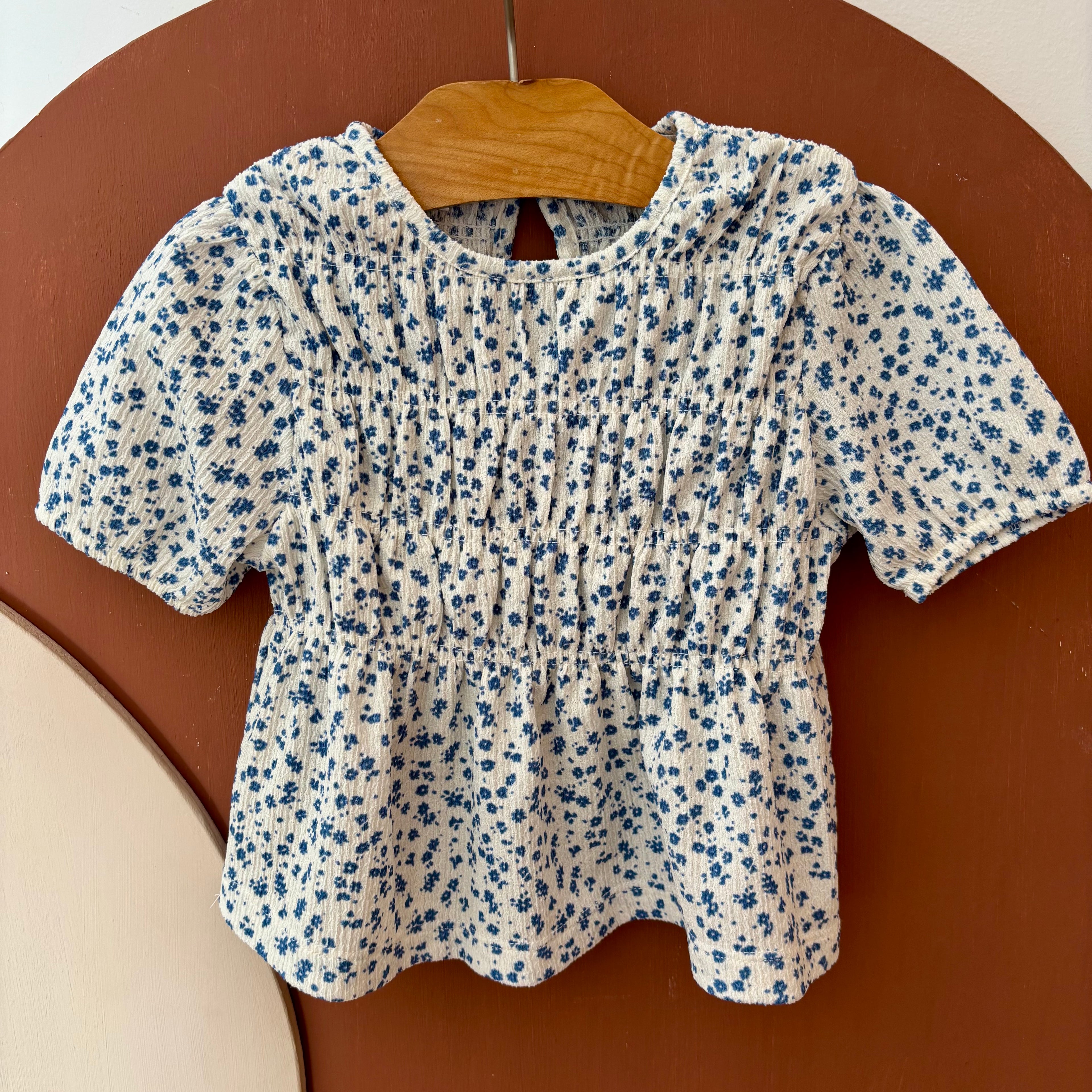 Blouse Fleurs - Mango - 12/18 mois